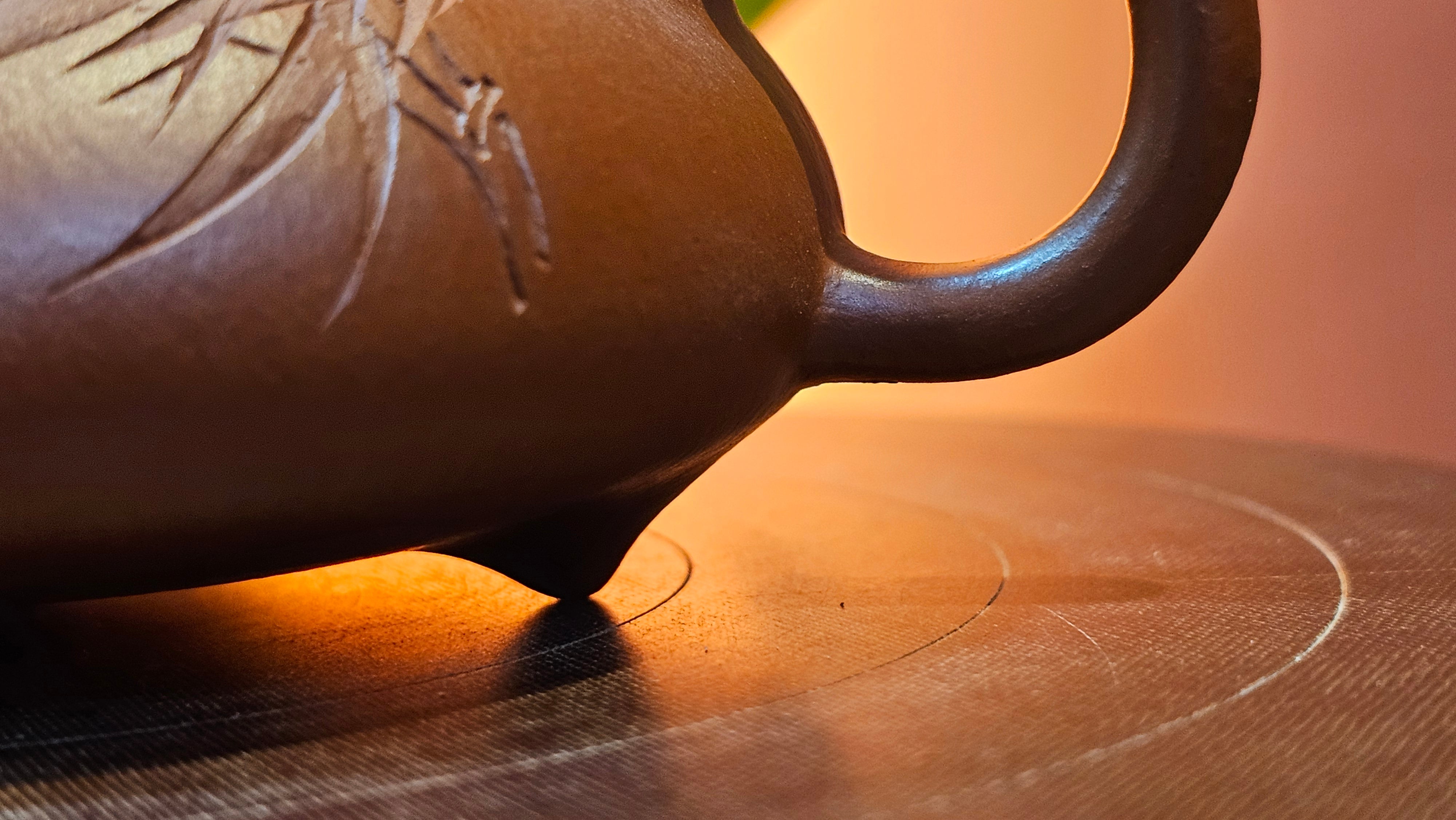 Han Tang Shi Piao 汉棠石瓢, 163.9ml, Xiao Mei Yao Zhu Ni 小煤窑朱泥, by Craftsman Shi Yun 石芸 ~!Congratulations!to Mr B.H.S., 1915hrs 11th Sept 2025, Jakarta, Indonesia🇮🇩!