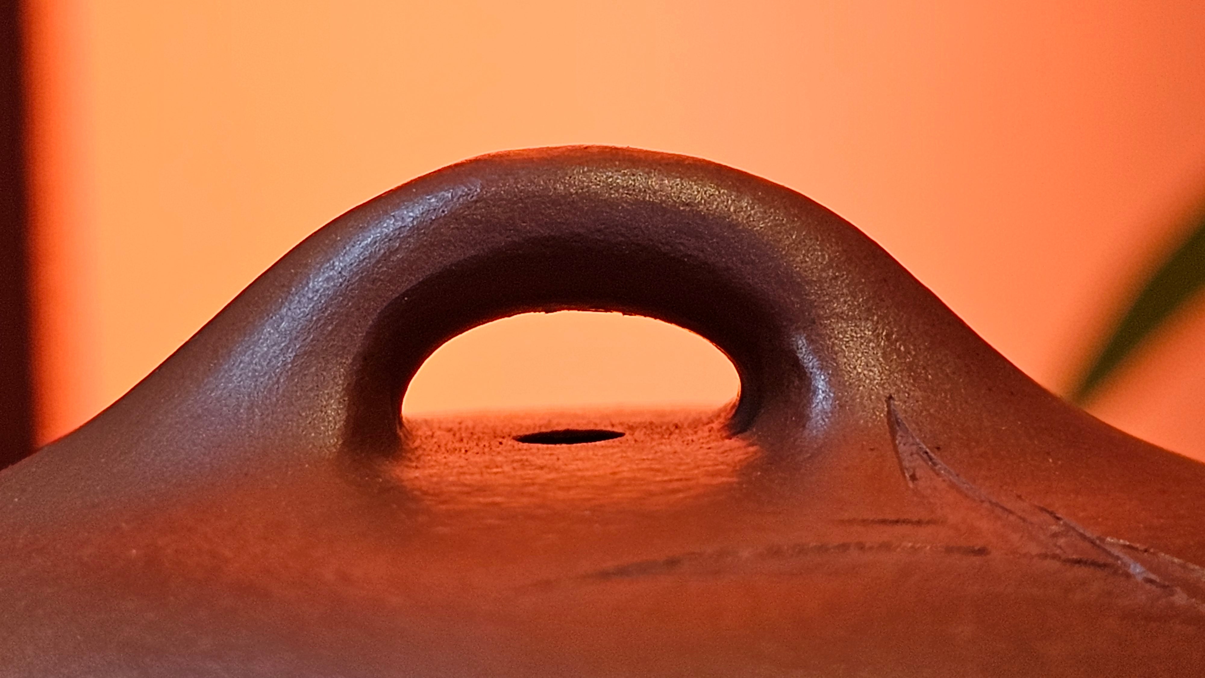 Han Tang Shi Piao 汉棠石瓢, 163.9ml, Xiao Mei Yao Zhu Ni 小煤窑朱泥, by Craftsman Shi Yun 石芸 ~!Congratulations!to Mr B.H.S., 1915hrs 11th Sept 2025, Jakarta, Indonesia🇮🇩!