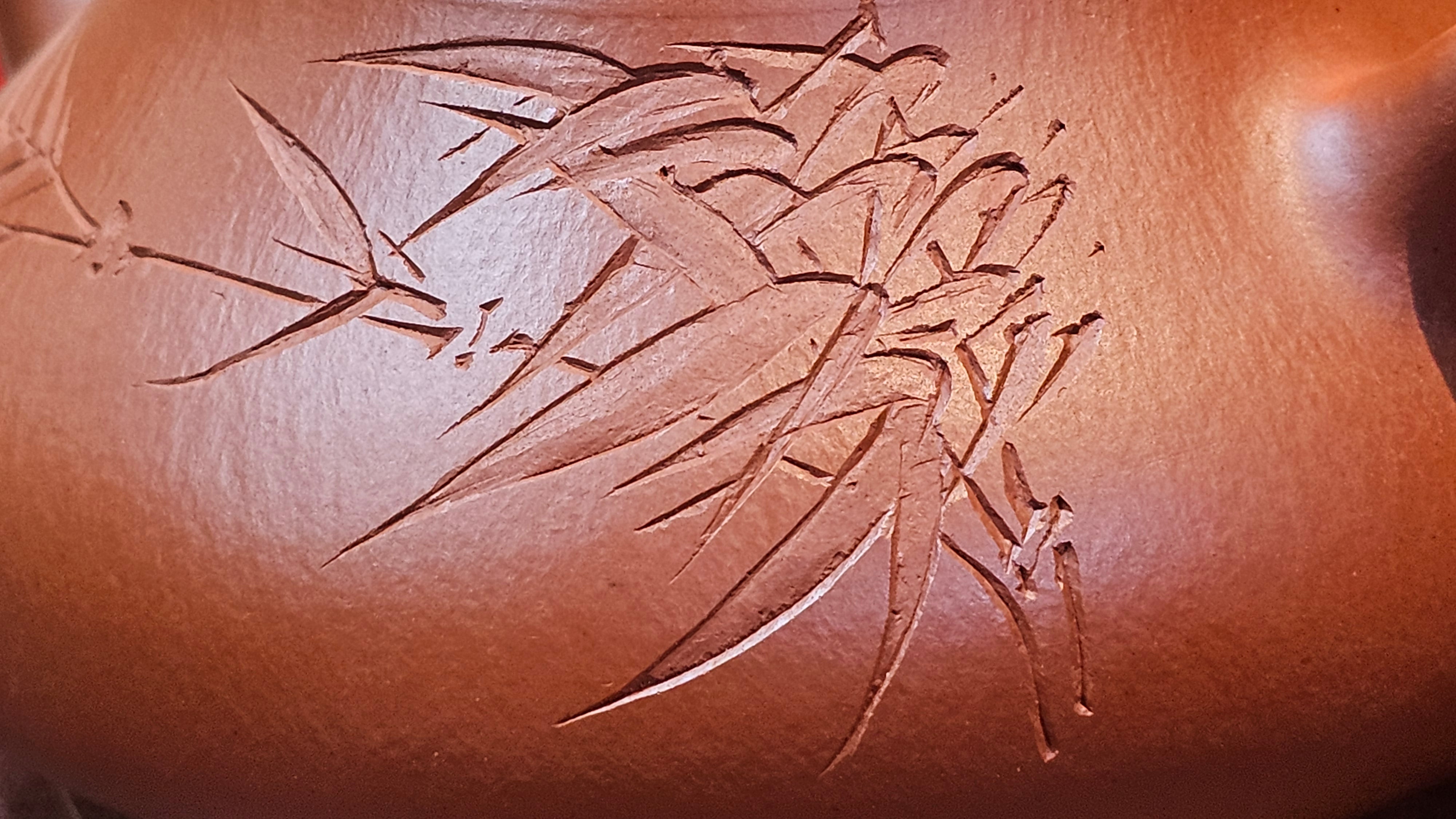 Han Tang Shi Piao 汉棠石瓢, 163.9ml, Xiao Mei Yao Zhu Ni 小煤窑朱泥, by Craftsman Shi Yun 石芸 ~!Congratulations!to Mr B.H.S., 1915hrs 11th Sept 2025, Jakarta, Indonesia🇮🇩!