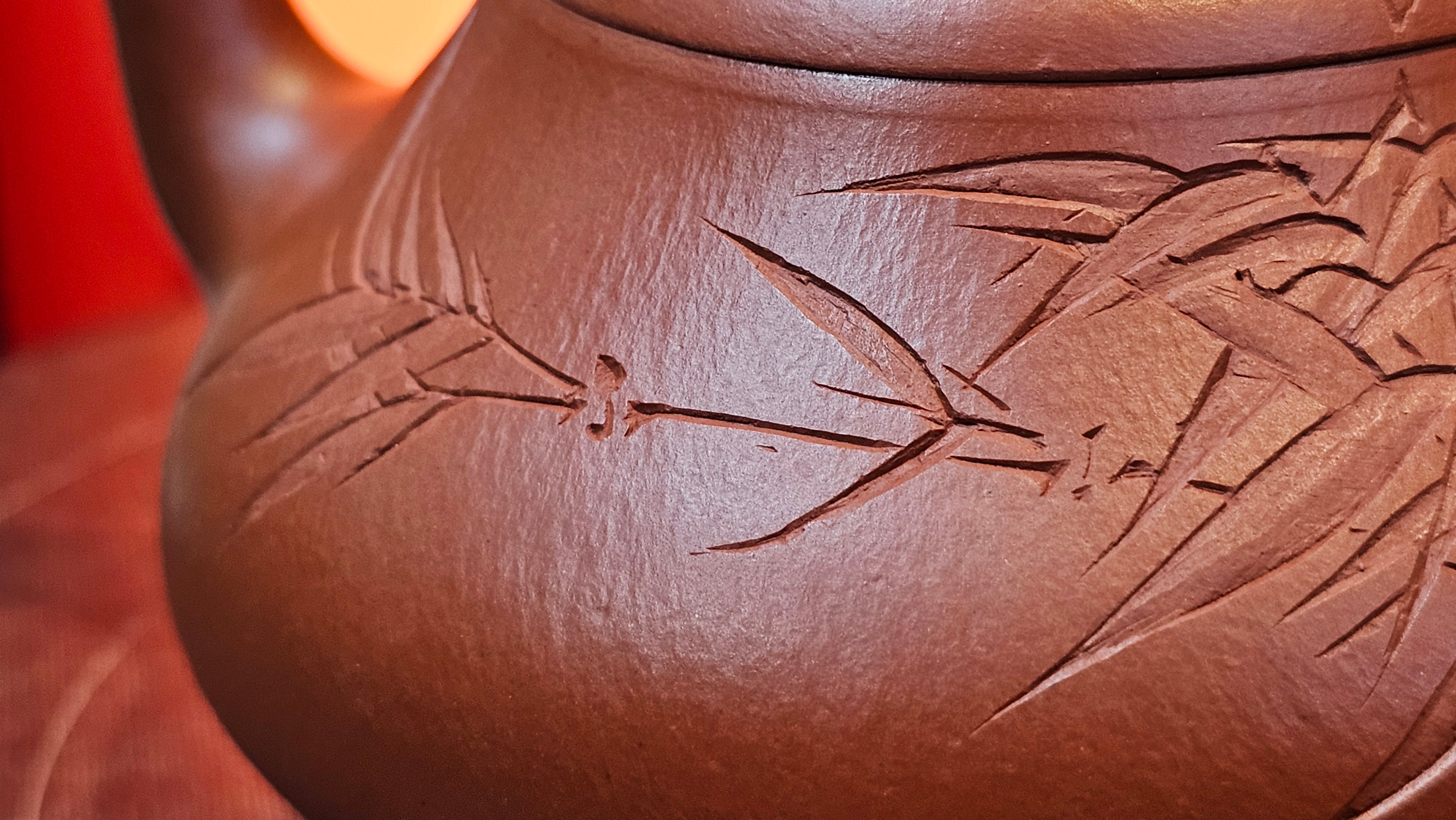 Han Tang Shi Piao 汉棠石瓢, 163.9ml, Xiao Mei Yao Zhu Ni 小煤窑朱泥, by Craftsman Shi Yun 石芸 ~!Congratulations!to Mr B.H.S., 1915hrs 11th Sept 2025, Jakarta, Indonesia🇮🇩!