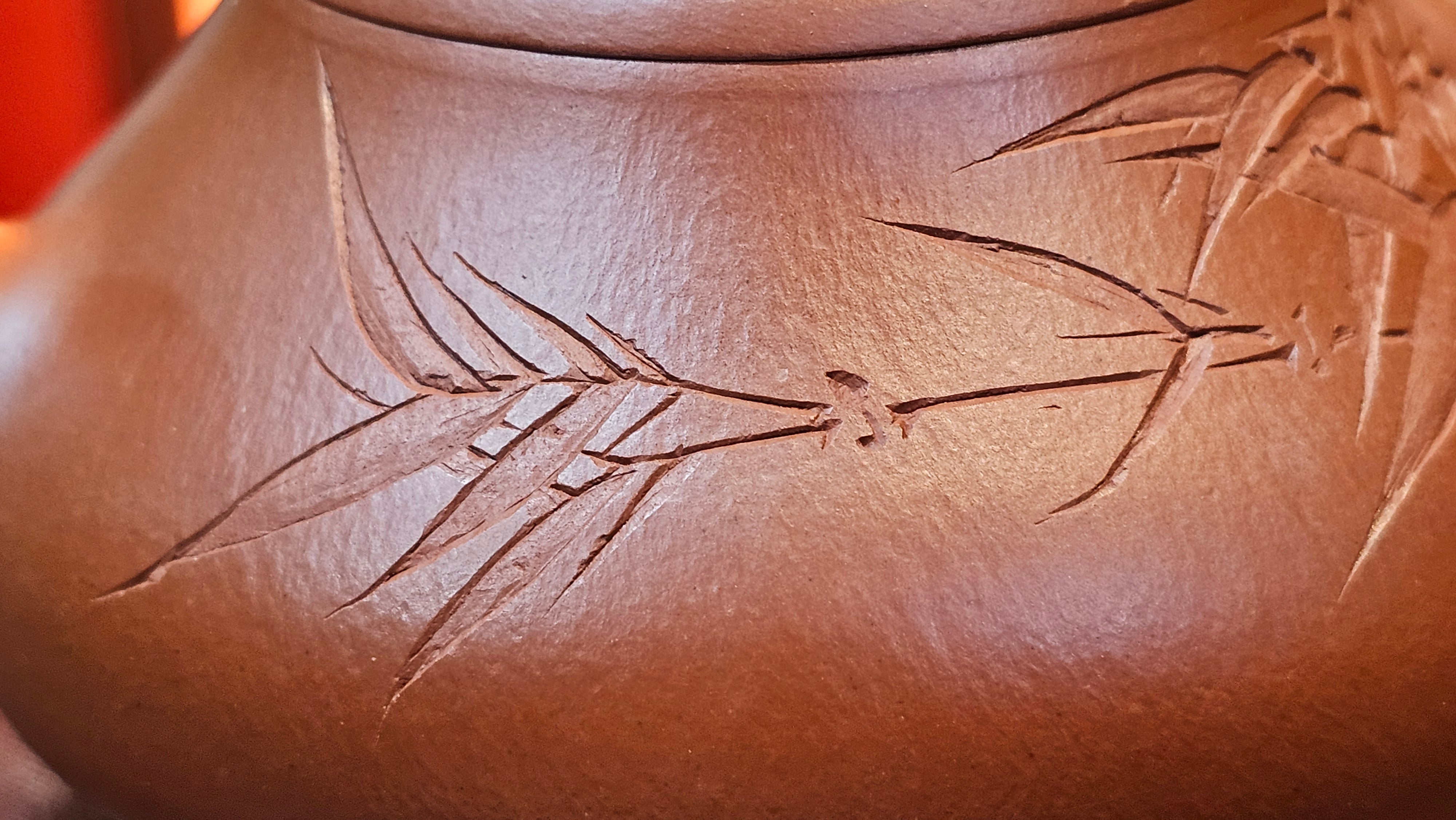 Han Tang Shi Piao 汉棠石瓢, 163.9ml, Xiao Mei Yao Zhu Ni 小煤窑朱泥, by Craftsman Shi Yun 石芸 ~!Congratulations!to Mr B.H.S., 1915hrs 11th Sept 2025, Jakarta, Indonesia🇮🇩!