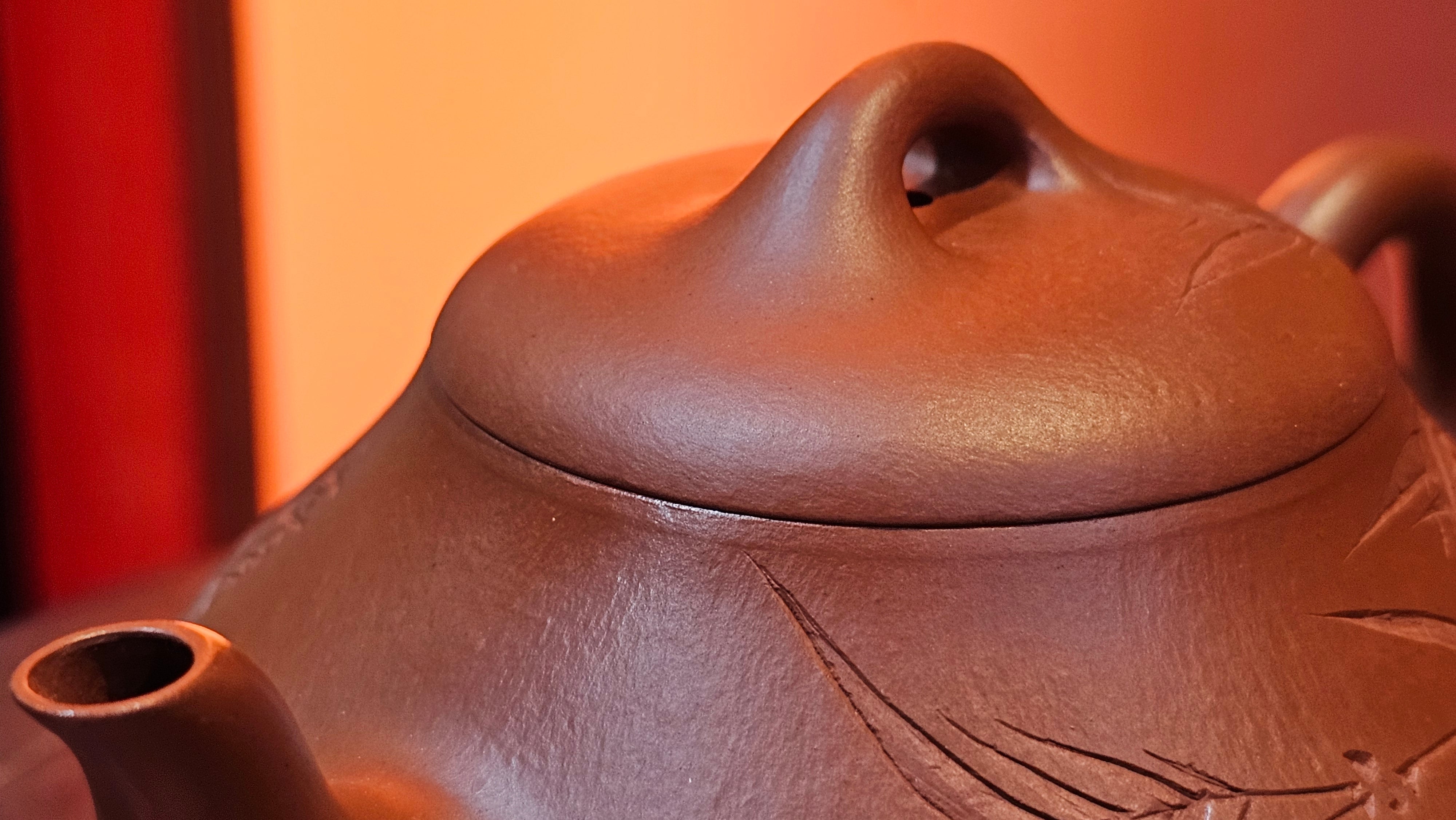 Han Tang Shi Piao 汉棠石瓢, 163.9ml, Xiao Mei Yao Zhu Ni 小煤窑朱泥, by Craftsman Shi Yun 石芸 ~!Congratulations!to Mr B.H.S., 1915hrs 11th Sept 2025, Jakarta, Indonesia🇮🇩!