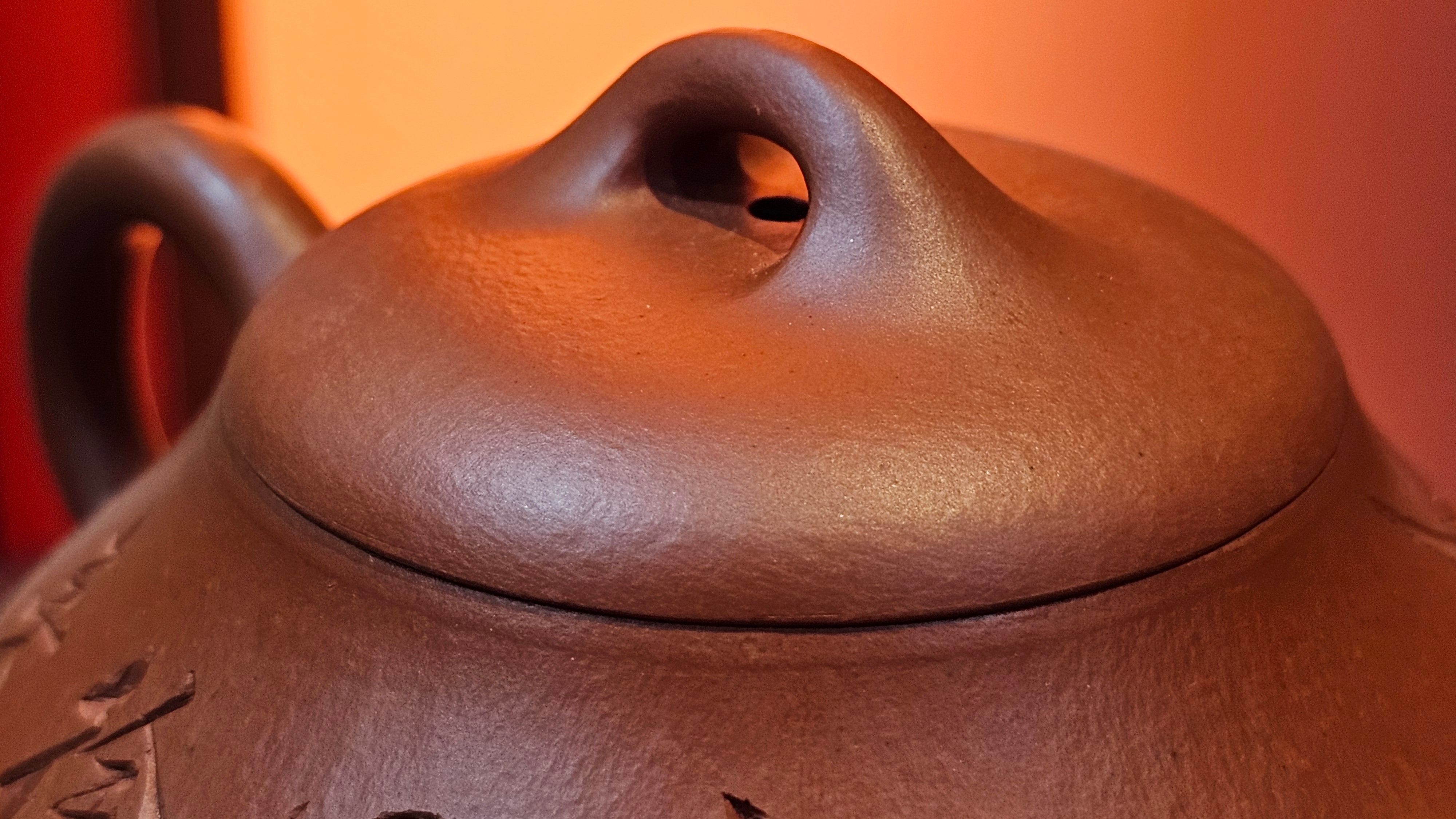 Han Tang Shi Piao 汉棠石瓢, 163.9ml, Xiao Mei Yao Zhu Ni 小煤窑朱泥, by Craftsman Shi Yun 石芸 ~!Congratulations!to Mr B.H.S., 1915hrs 11th Sept 2025, Jakarta, Indonesia🇮🇩!