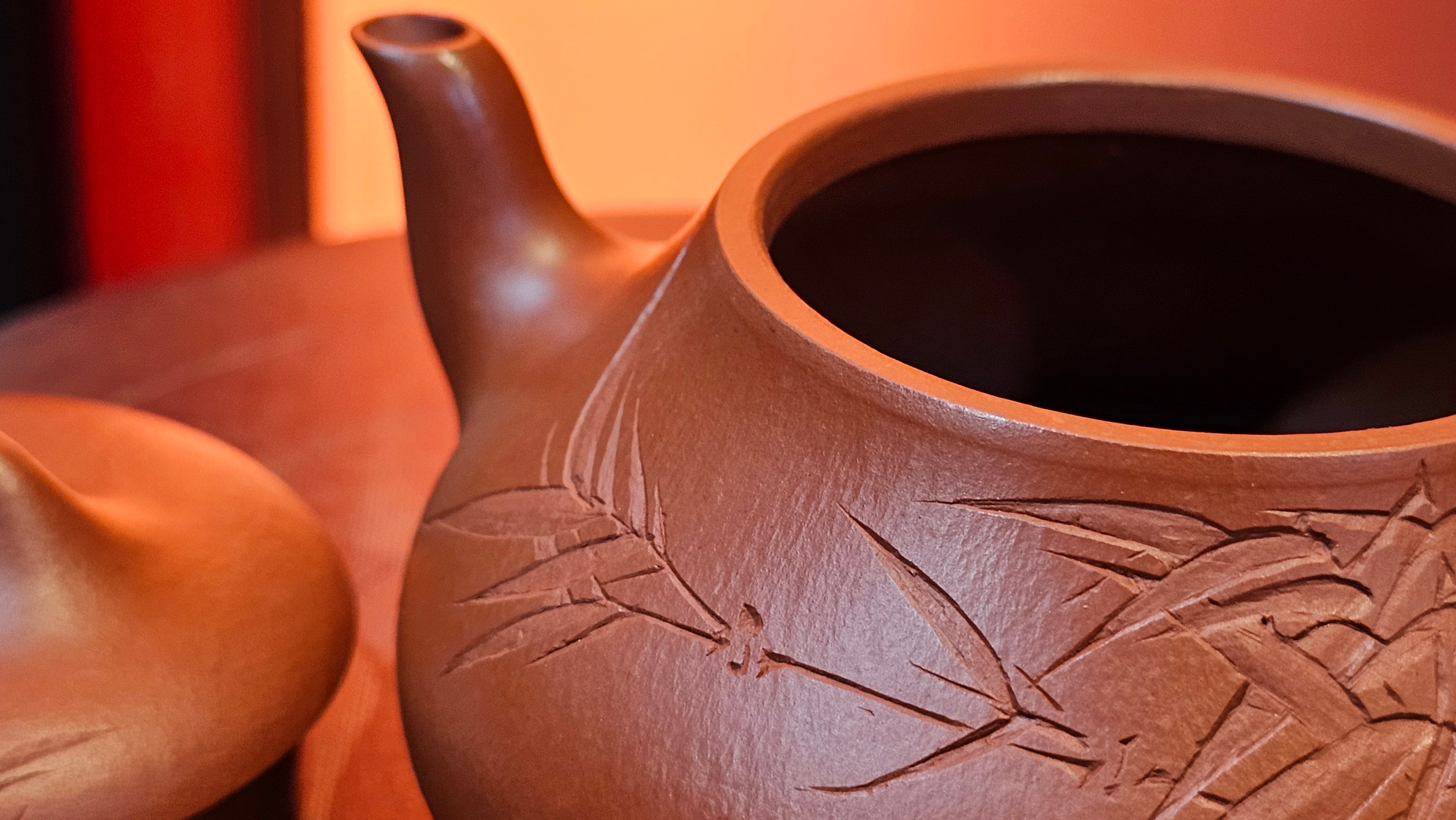 Han Tang Shi Piao 汉棠石瓢, 163.9ml, Xiao Mei Yao Zhu Ni 小煤窑朱泥, by Craftsman Shi Yun 石芸 ~!Congratulations!to Mr B.H.S., 1915hrs 11th Sept 2025, Jakarta, Indonesia🇮🇩!