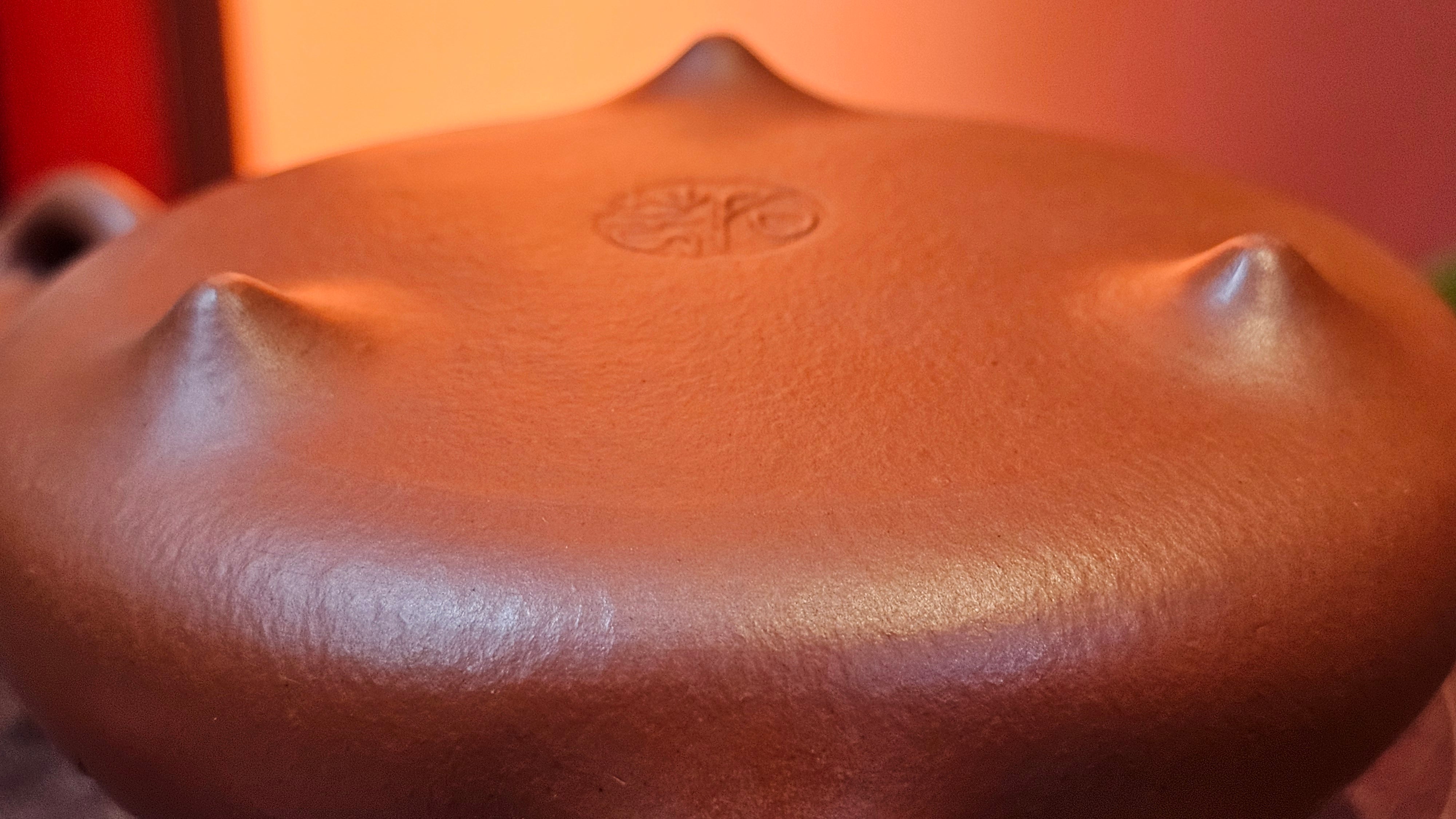 Han Tang Shi Piao 汉棠石瓢, 163.9ml, Xiao Mei Yao Zhu Ni 小煤窑朱泥, by Craftsman Shi Yun 石芸 ~!Congratulations!to Mr B.H.S., 1915hrs 11th Sept 2025, Jakarta, Indonesia🇮🇩!