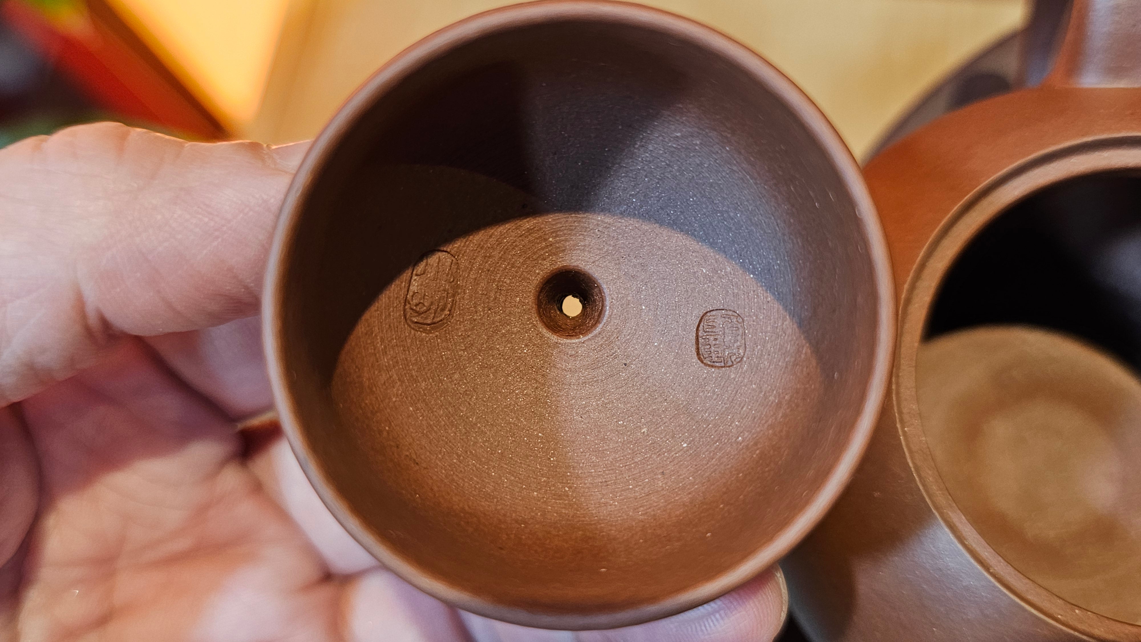 Shui Ping 水平, 161.2ml, Di Cao Qing Zi Ni 底槽青紫泥, by Craftsman Gu Xiao Ming 顾小明 ~ Congratulations to Mr S.H.! 1942hrs 16th August 2025, Arcata! CA.