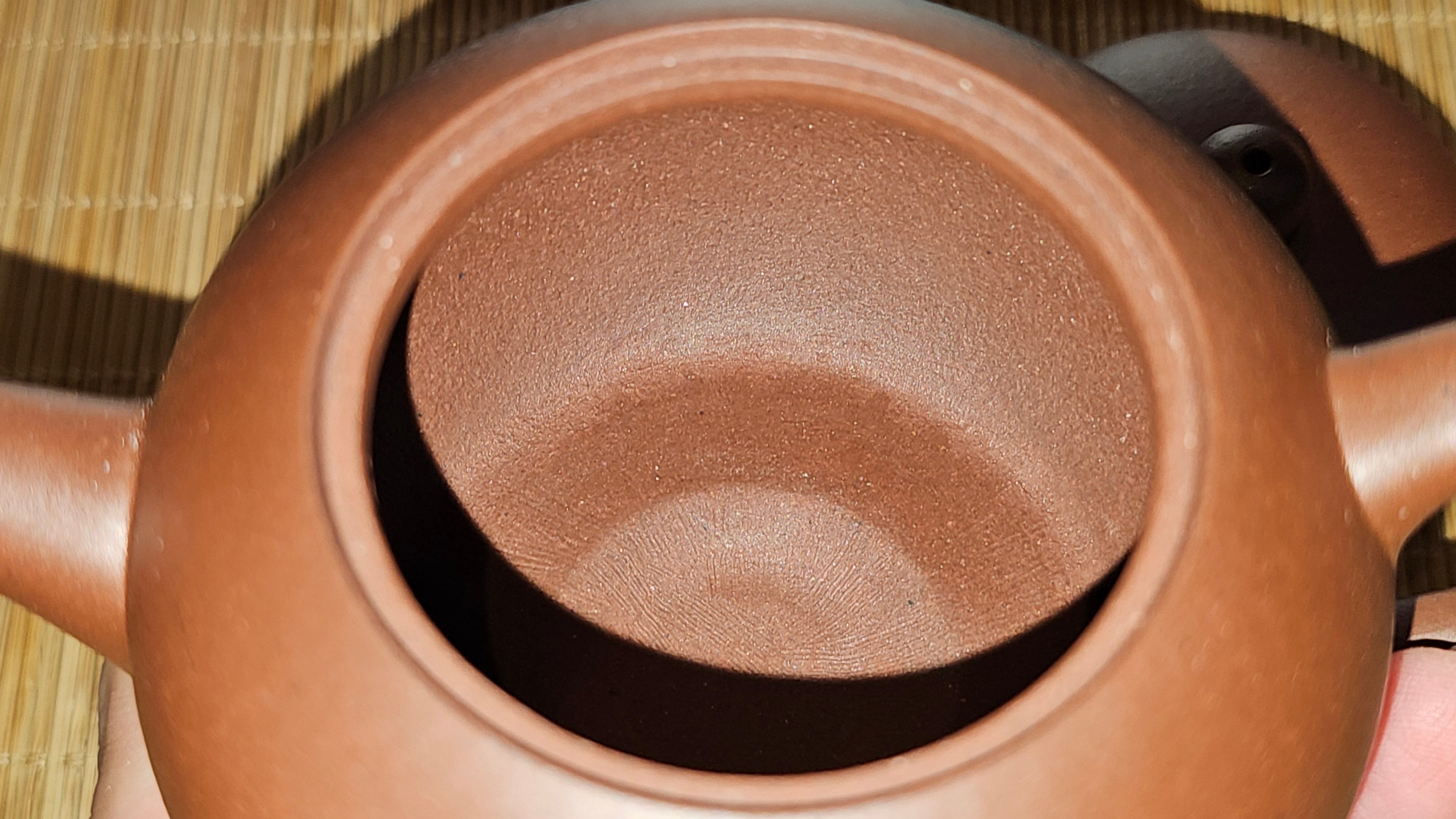 Shui Ping 水平, 161.2ml, Di Cao Qing Zi Ni 底槽青紫泥, by Craftsman Gu Xiao Ming 顾小明 ~ Congratulations to Mr S.H.! 1942hrs 16th August 2025, Arcata! CA.