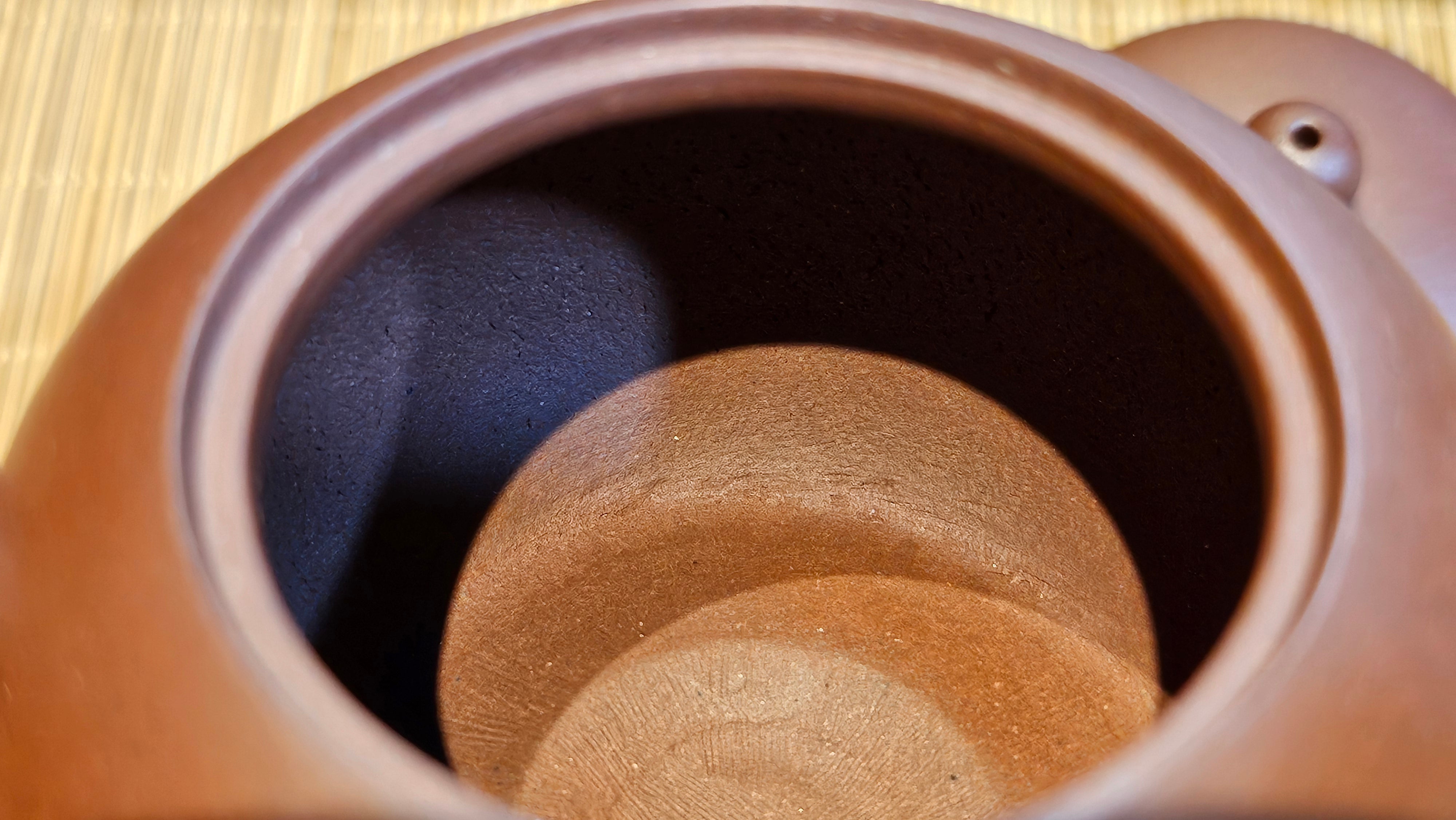 Shui Ping 水平, 161.2ml, Di Cao Qing Zi Ni 底槽青紫泥, by Craftsman Gu Xiao Ming 顾小明 ~ Congratulations to Mr S.H.! 1942hrs 16th August 2025, Arcata! CA.