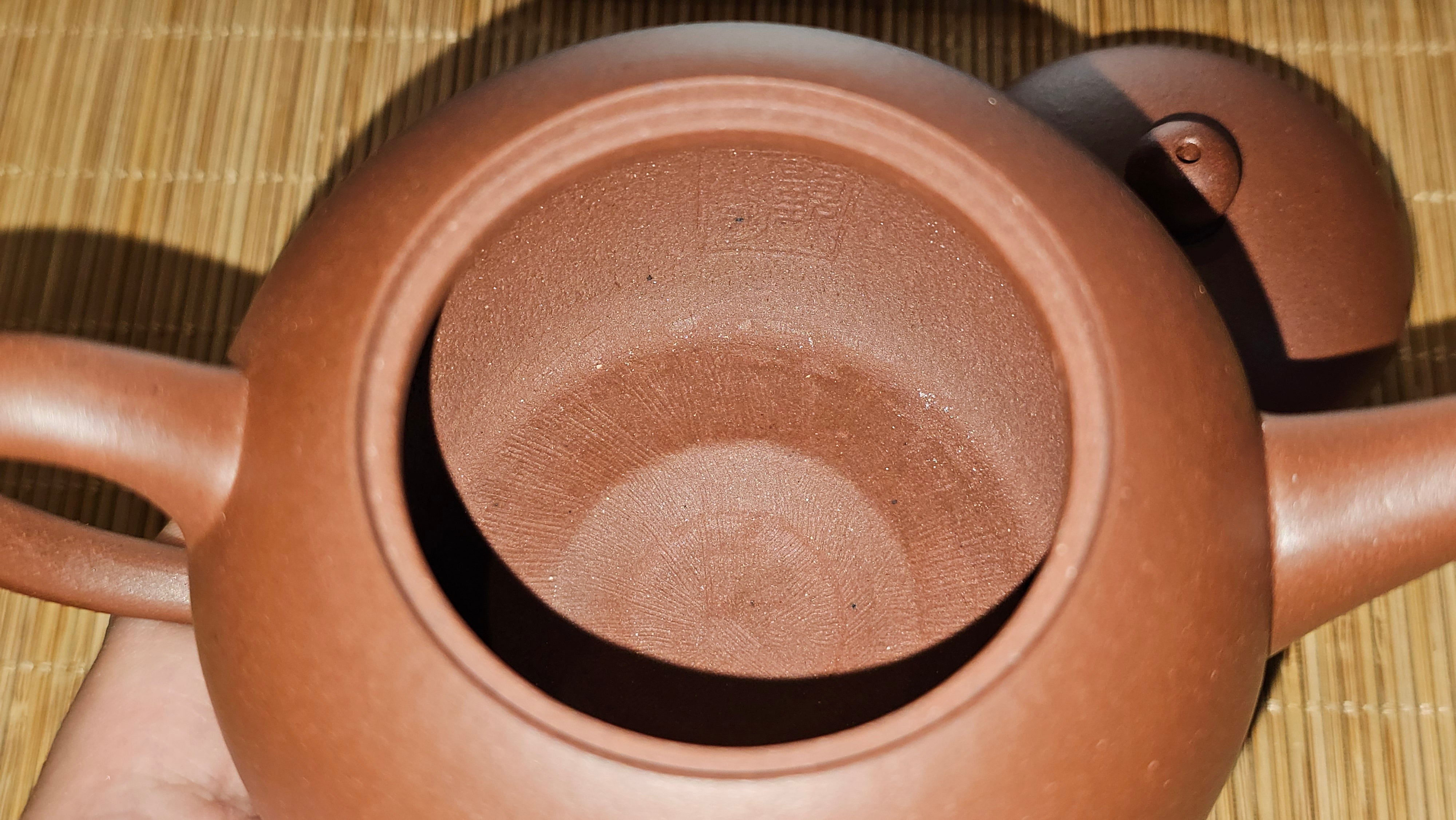 Shui Ping 水平, 161.2ml, Di Cao Qing Zi Ni 底槽青紫泥, by Craftsman Gu Xiao Ming 顾小明 ~ Congratulations to Mr S.H.! 1942hrs 16th August 2025, Arcata! CA.