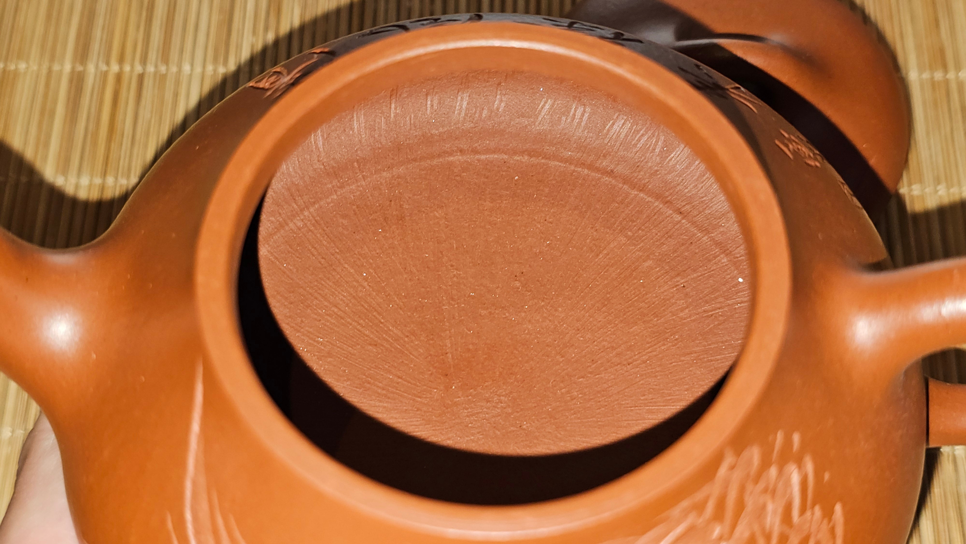 Han Tang Shi Piao 汉棠石瓢, 163.9ml, Xiao Mei Yao Zhu Ni 小煤窑朱泥, by Craftsman Shi Yun 石芸 ~!Congratulations!to Mr B.H.S., 1915hrs 11th Sept 2025, Jakarta, Indonesia🇮🇩!