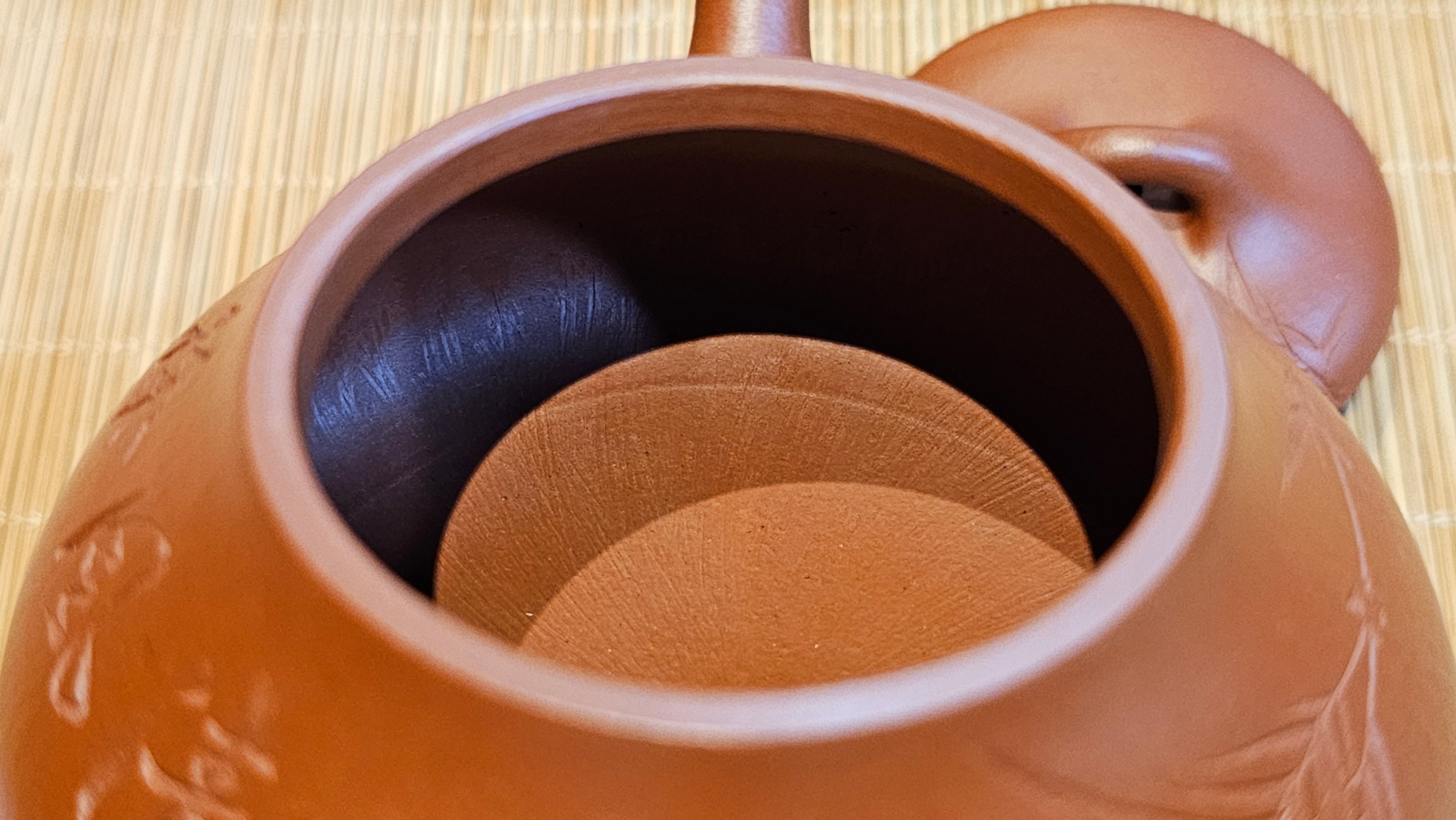 Han Tang Shi Piao 汉棠石瓢, 163.9ml, Xiao Mei Yao Zhu Ni 小煤窑朱泥, by Craftsman Shi Yun 石芸 ~!Congratulations!to Mr B.H.S., 1915hrs 11th Sept 2025, Jakarta, Indonesia🇮🇩!