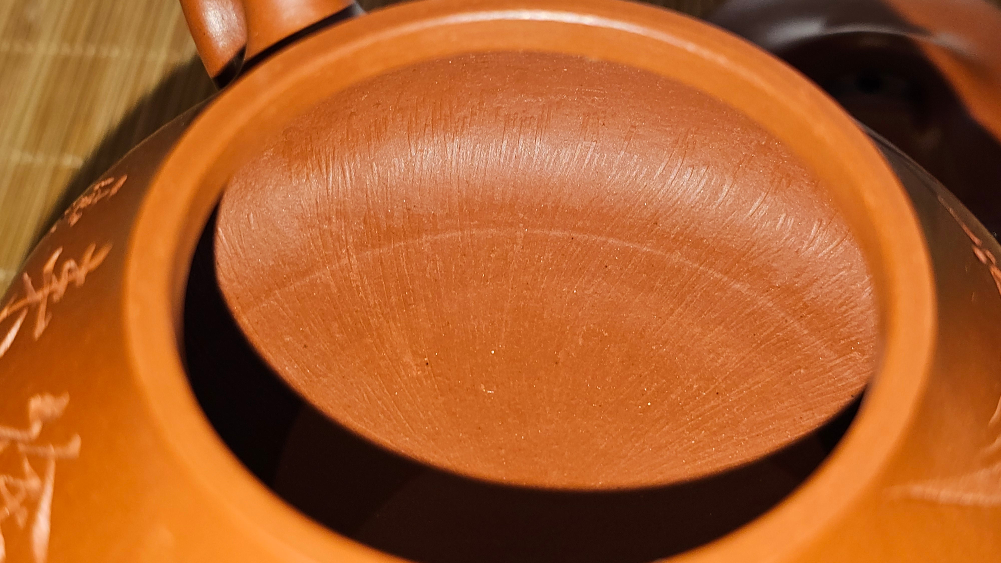 Han Tang Shi Piao 汉棠石瓢, 163.9ml, Xiao Mei Yao Zhu Ni 小煤窑朱泥, by Craftsman Shi Yun 石芸 ~!Congratulations!to Mr B.H.S., 1915hrs 11th Sept 2025, Jakarta, Indonesia🇮🇩!