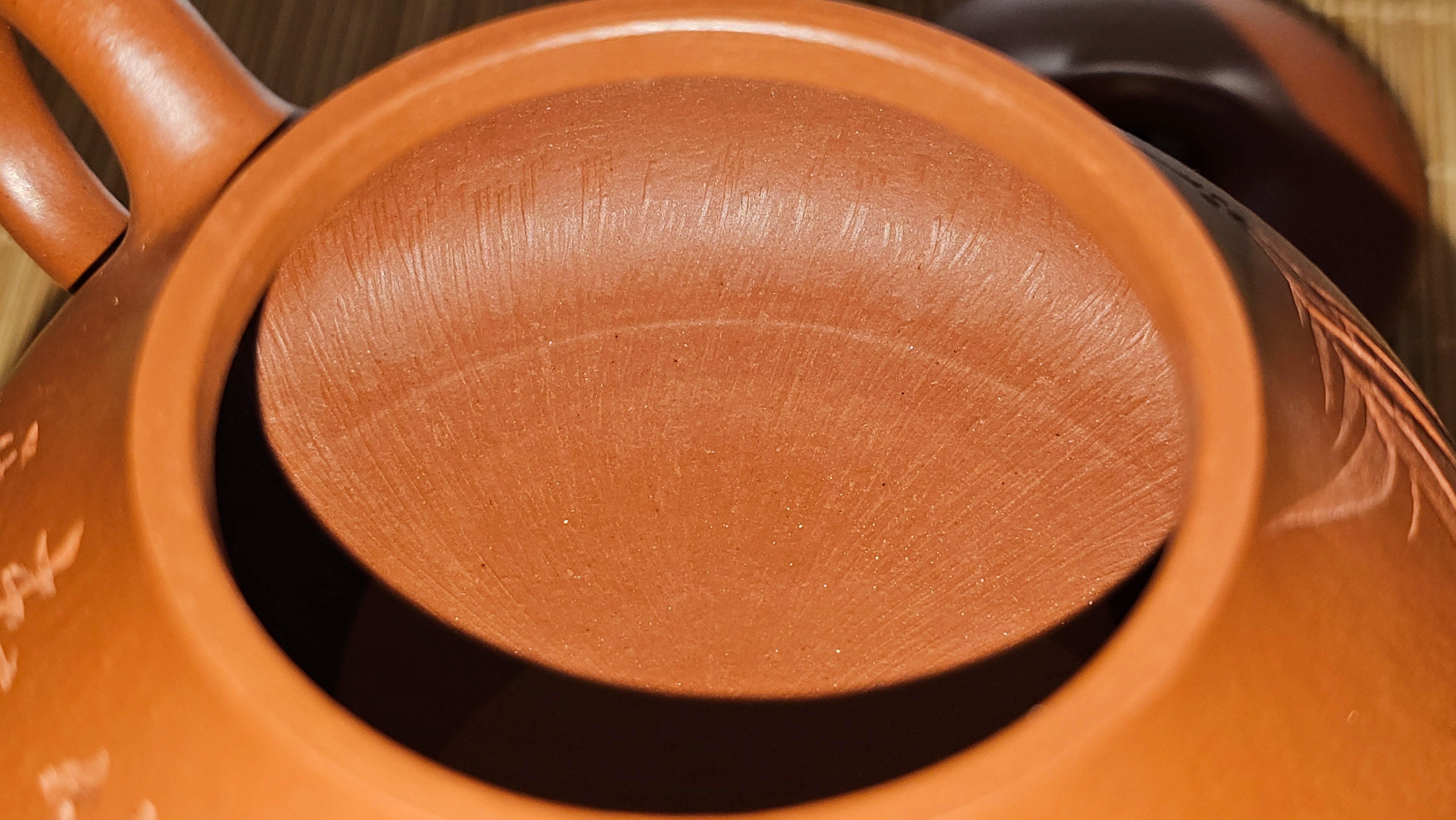 Han Tang Shi Piao 汉棠石瓢, 163.9ml, Xiao Mei Yao Zhu Ni 小煤窑朱泥, by Craftsman Shi Yun 石芸 ~!Congratulations!to Mr B.H.S., 1915hrs 11th Sept 2025, Jakarta, Indonesia🇮🇩!