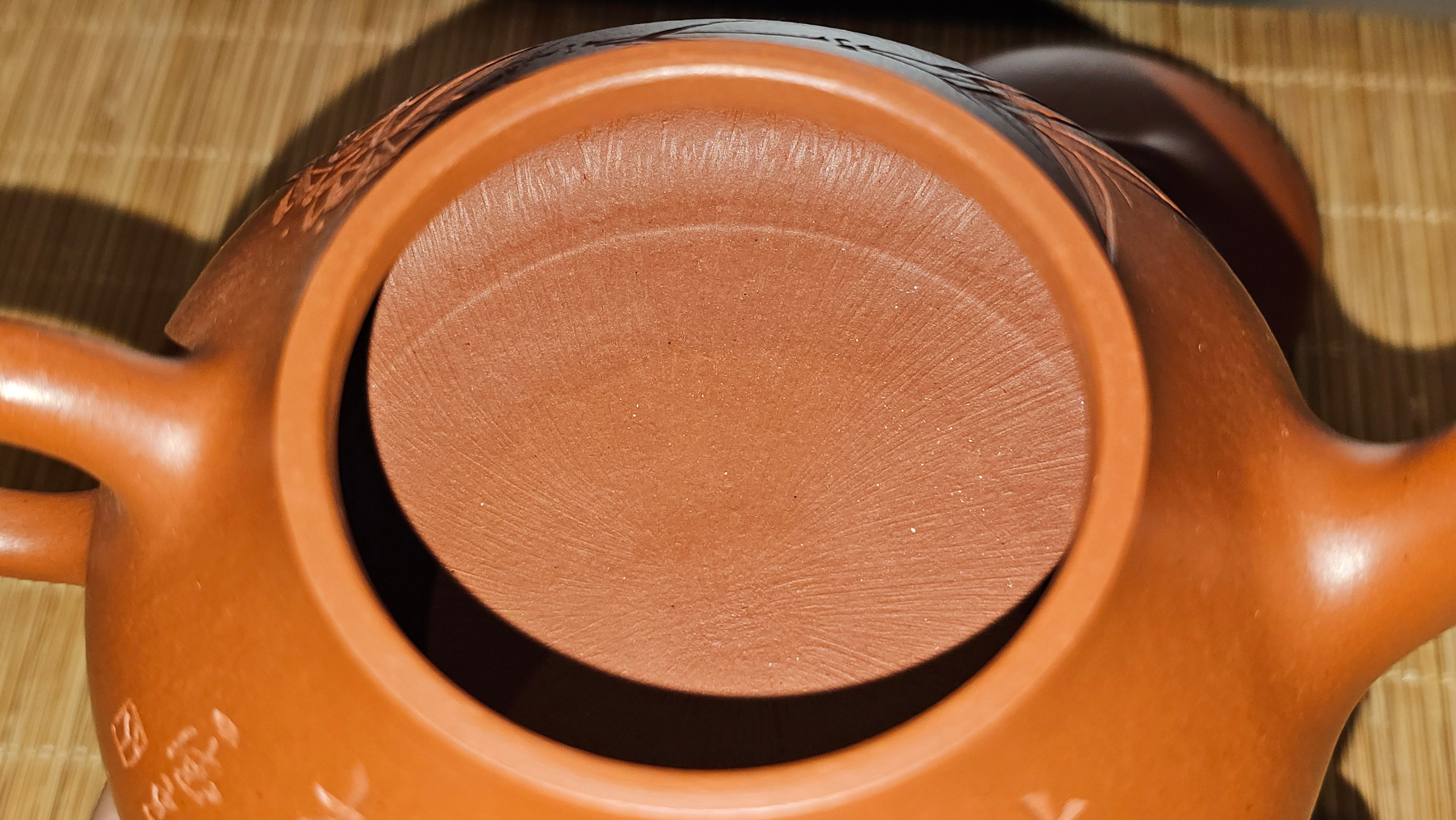 Han Tang Shi Piao 汉棠石瓢, 163.9ml, Xiao Mei Yao Zhu Ni 小煤窑朱泥, by Craftsman Shi Yun 石芸 ~!Congratulations!to Mr B.H.S., 1915hrs 11th Sept 2025, Jakarta, Indonesia🇮🇩!