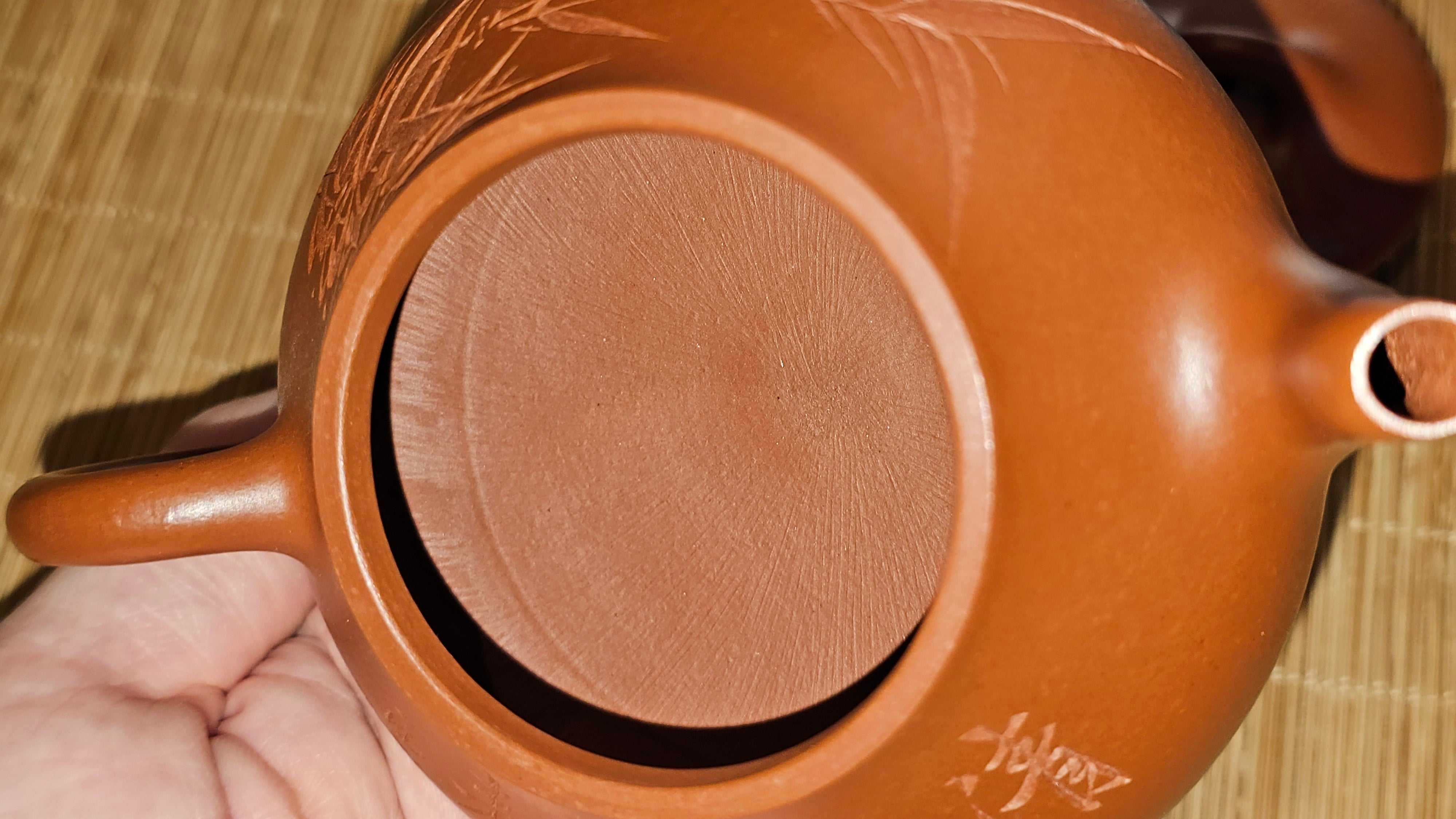 Han Tang Shi Piao 汉棠石瓢, 163.9ml, Xiao Mei Yao Zhu Ni 小煤窑朱泥, by Craftsman Shi Yun 石芸 ~!Congratulations!to Mr B.H.S., 1915hrs 11th Sept 2025, Jakarta, Indonesia🇮🇩!