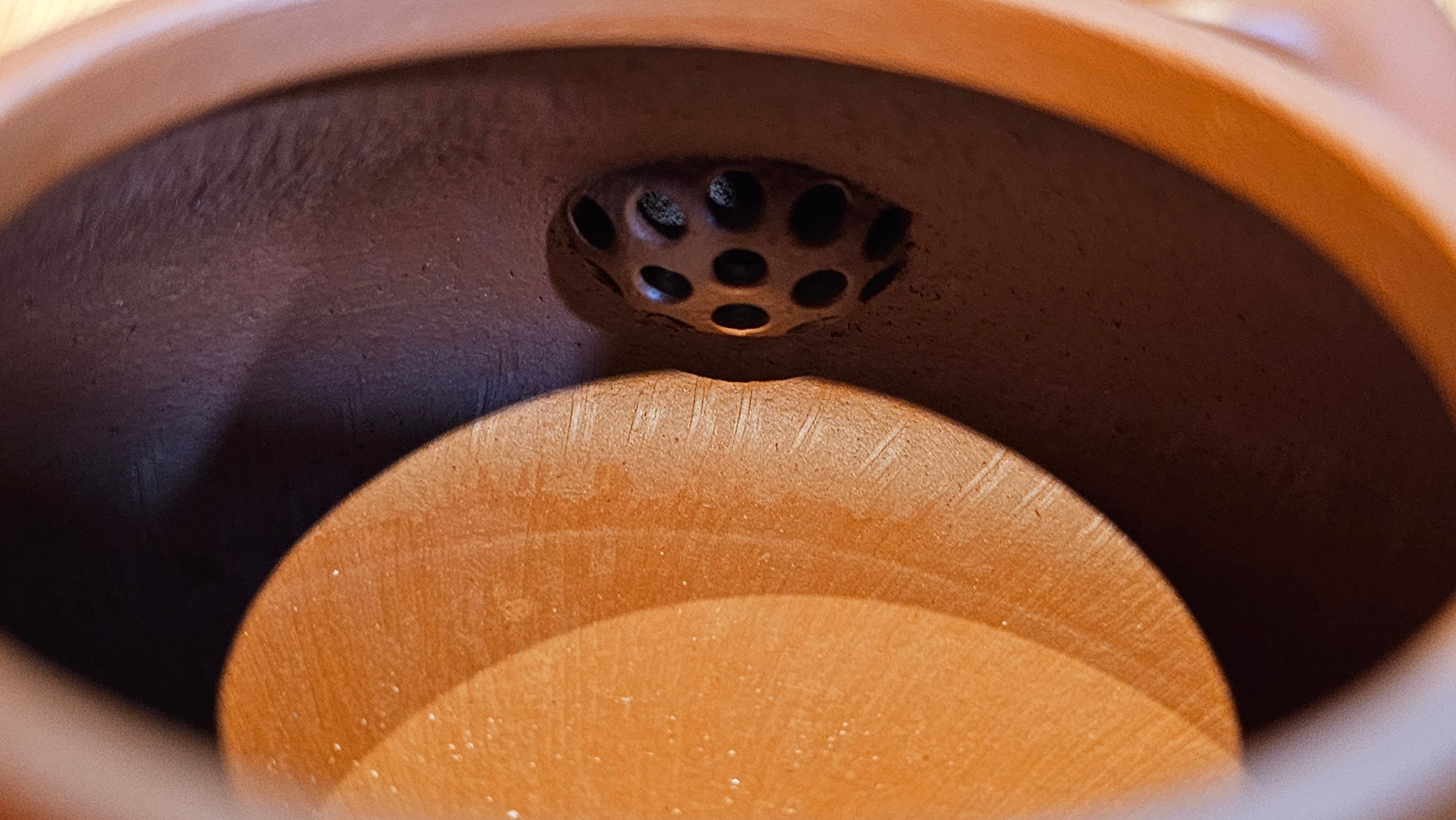 Han Tang Shi Piao 汉棠石瓢, 163.9ml, Xiao Mei Yao Zhu Ni 小煤窑朱泥, by Craftsman Shi Yun 石芸 ~!Congratulations!to Mr B.H.S., 1915hrs 11th Sept 2025, Jakarta, Indonesia🇮🇩!