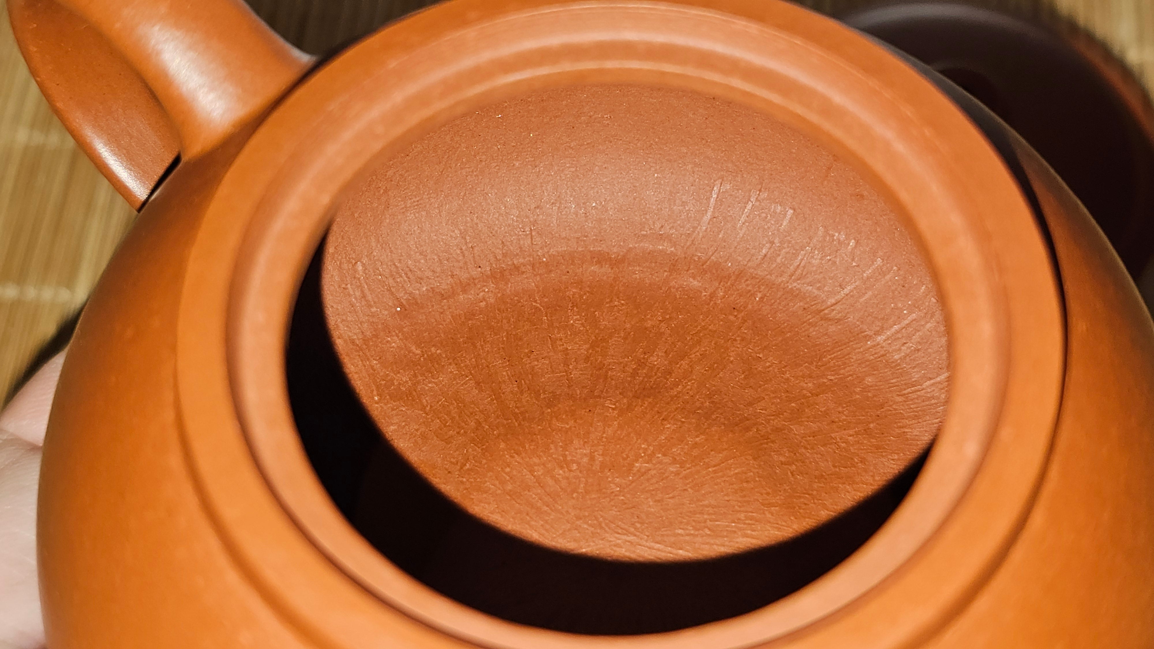 Guan Bo 观博, 94.6ml, Xiao Mei Yao Zhu Ni 小煤窑朱泥 by our Collaborative Craftsman Zhai Yi Yao 翟一耀。