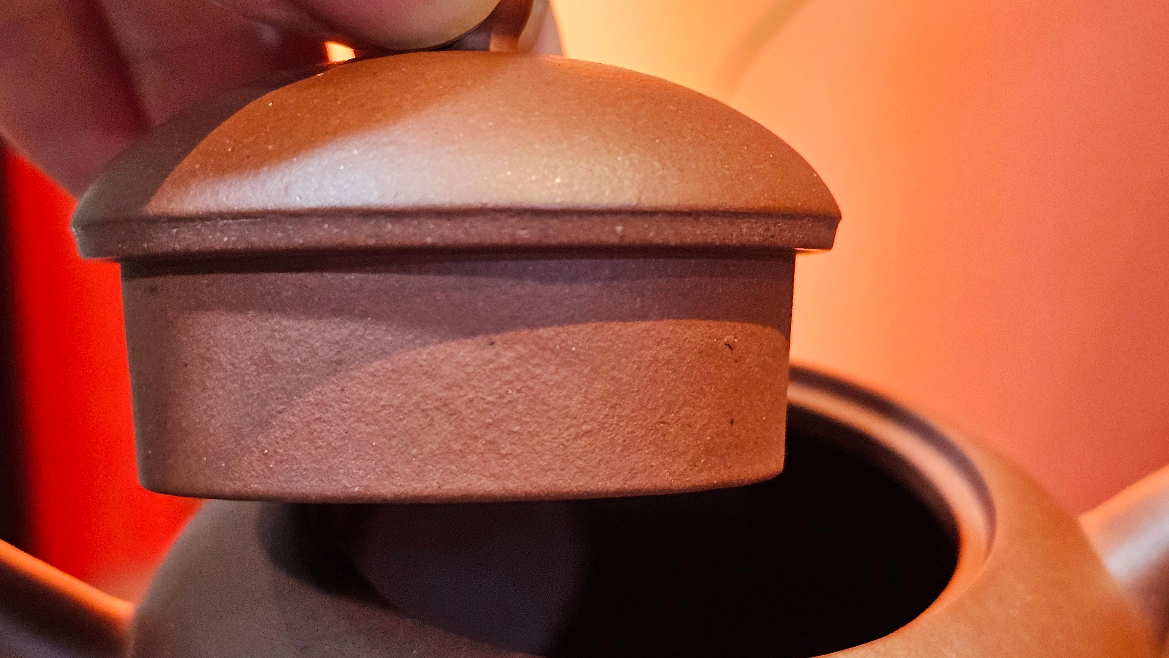 Shui Ping 水平, 161.2ml, Di Cao Qing Zi Ni 底槽青紫泥, by Craftsman Gu Xiao Ming 顾小明 ~ Congratulations to Mr S.H.! 1942hrs 16th August 2025, Arcata! CA.