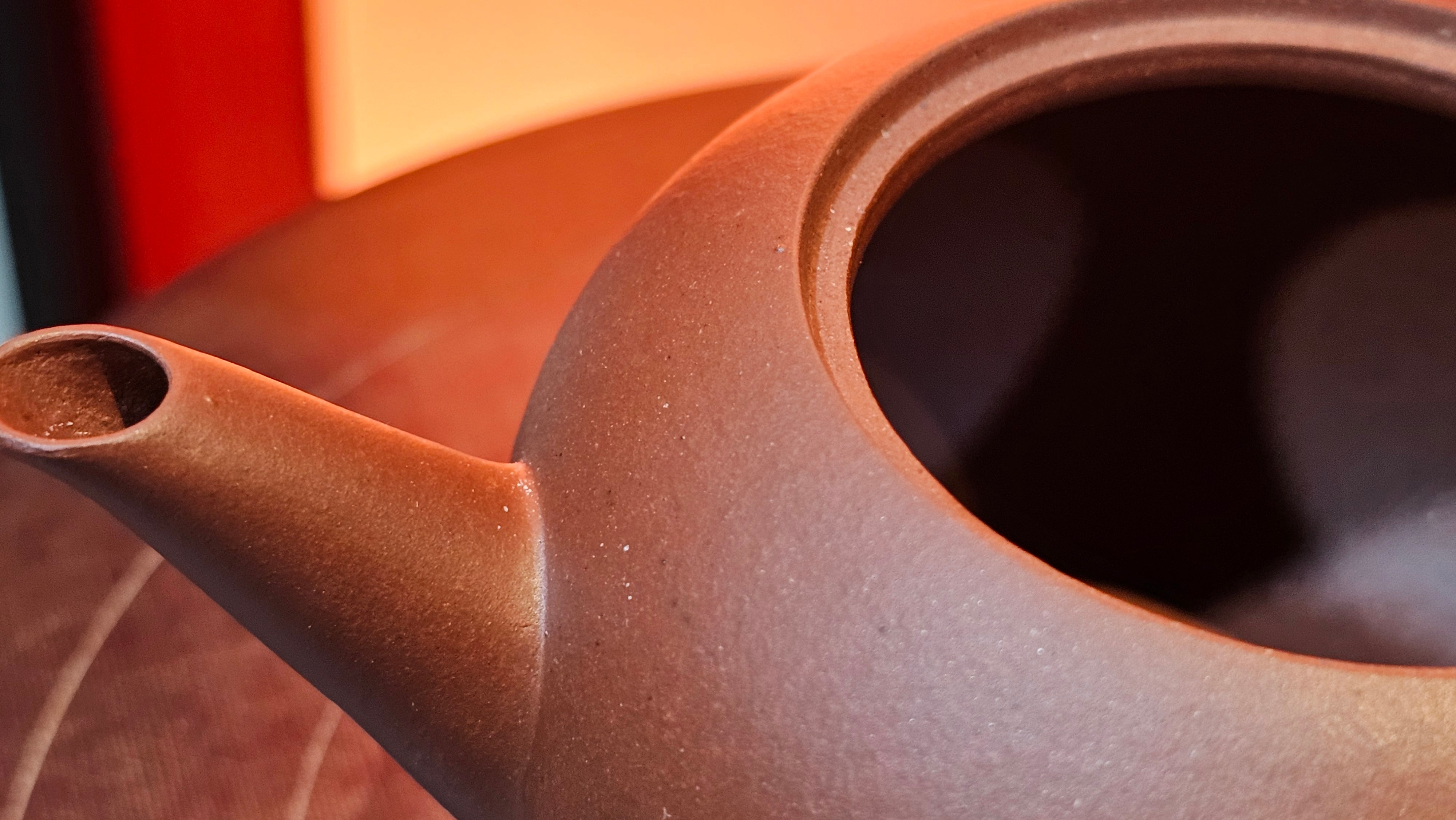 Shui Ping 水平, 161.2ml, Di Cao Qing Zi Ni 底槽青紫泥, by Craftsman Gu Xiao Ming 顾小明 ~ Congratulations to Mr S.H.! 1942hrs 16th August 2025, Arcata! CA.