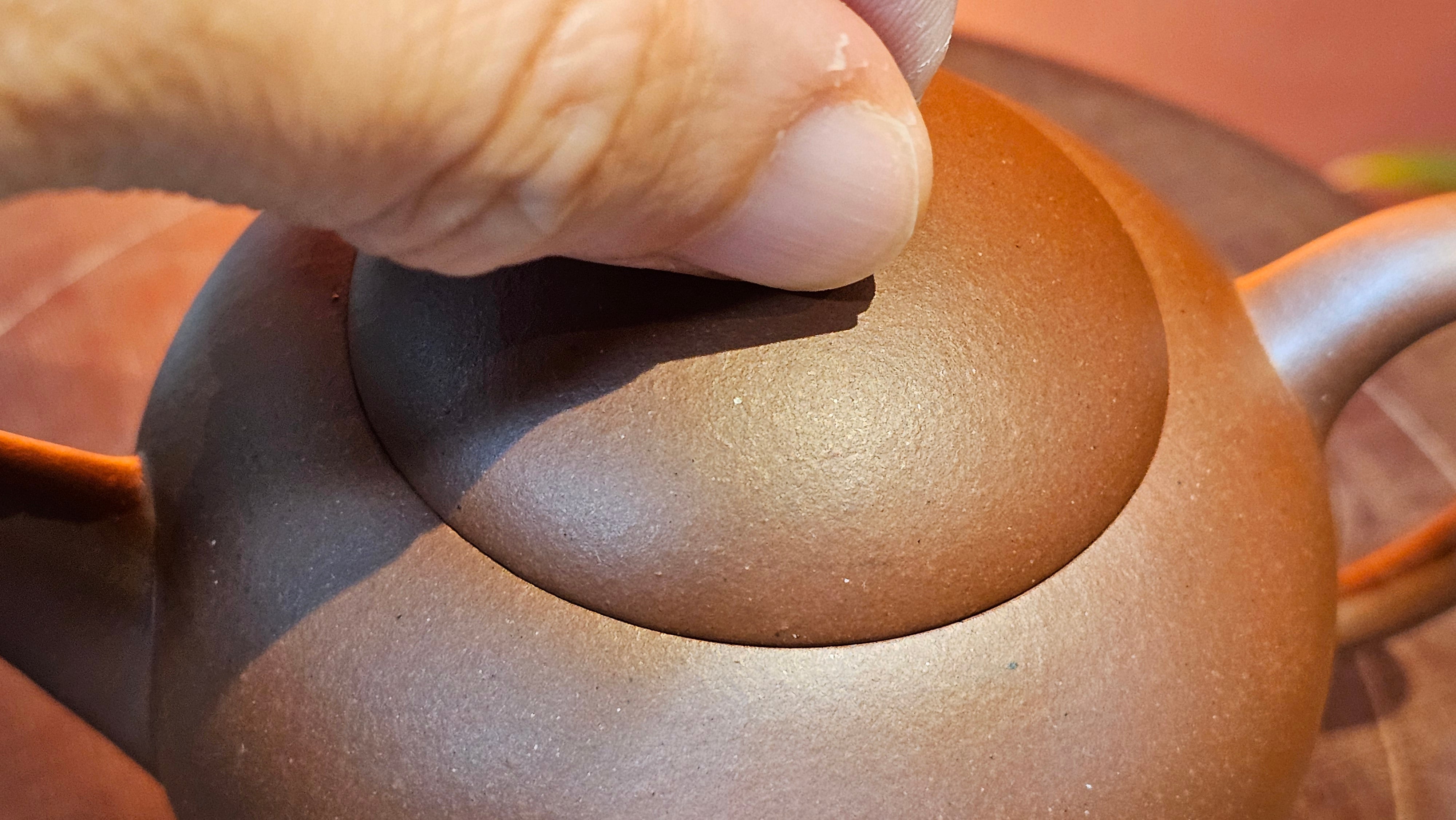 Shui Ping 水平, 161.2ml, Di Cao Qing Zi Ni 底槽青紫泥, by Craftsman Gu Xiao Ming 顾小明 ~ Congratulations to Mr S.H.! 1942hrs 16th August 2025, Arcata! CA.