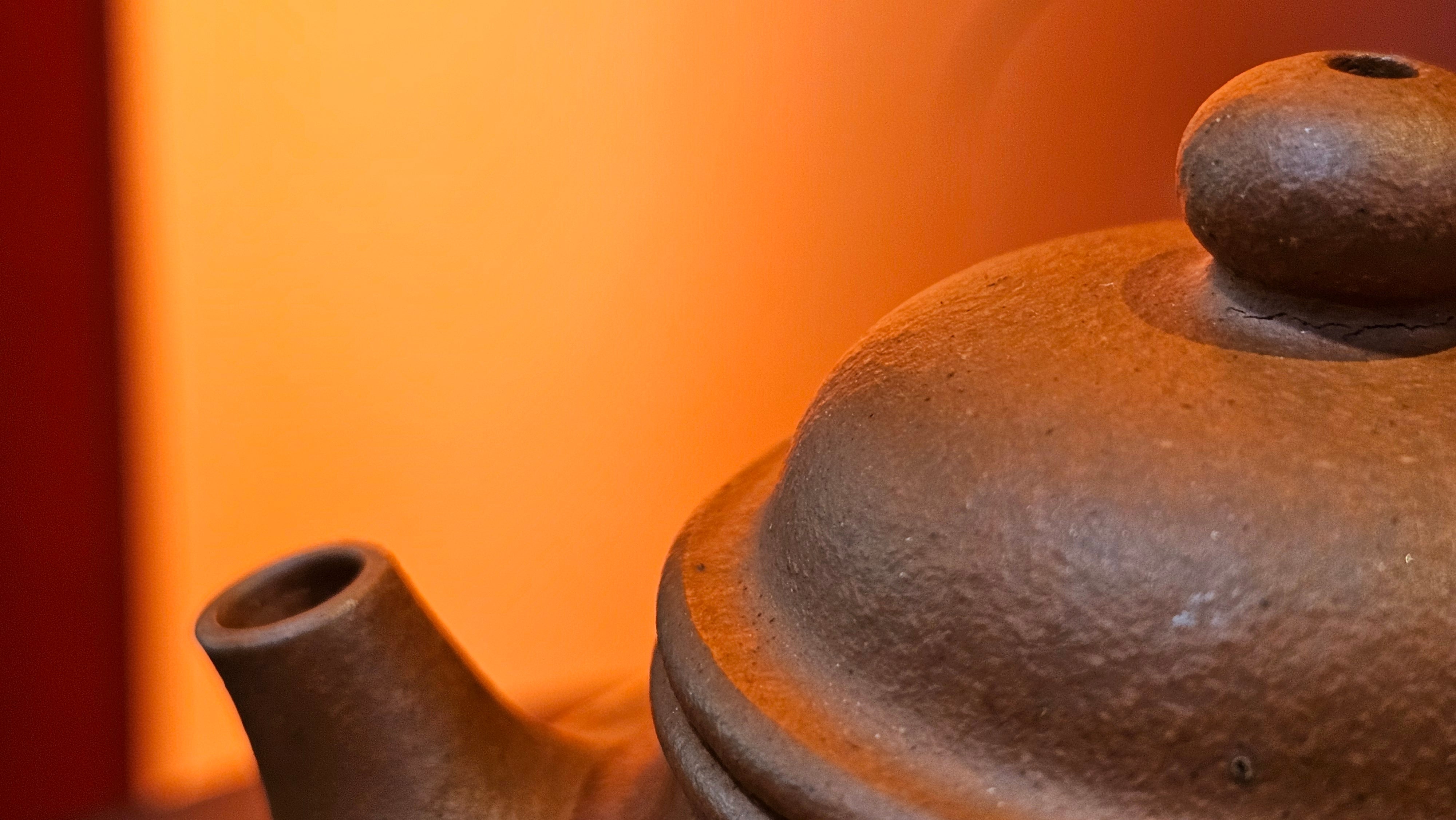 Rong Tian 容天, 141.1ml, rare Zhu Sha 朱砂 (highest granularity form of ZhuNi), by Craftsman Gu Xiao Ming 顾小明 ~ Congratulations to Ms M.L.! 0102hrs 12th August 2025, Phoenix! AZ.