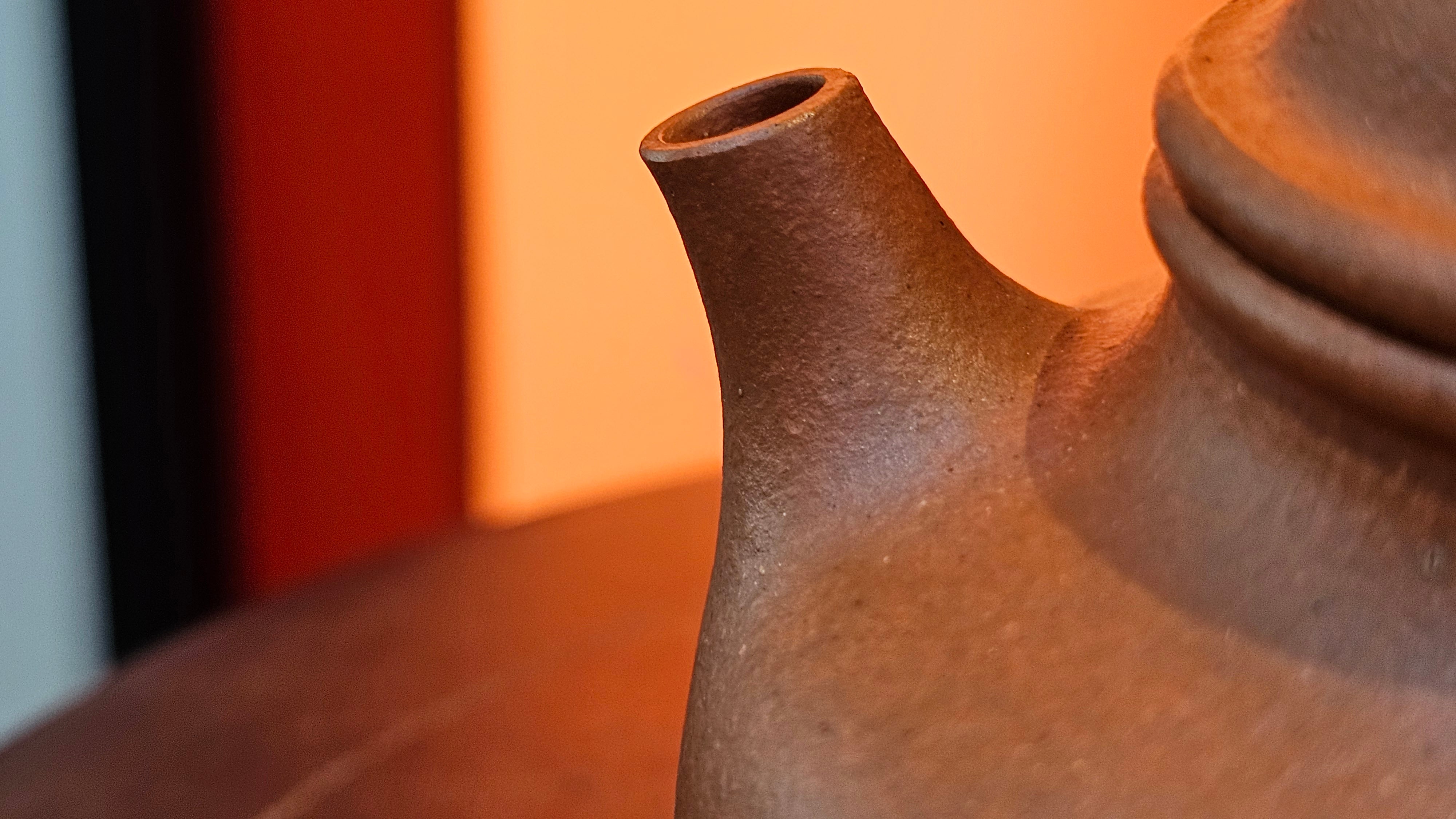 Rong Tian 容天, 141.1ml, rare Zhu Sha 朱砂 (highest granularity form of ZhuNi), by Craftsman Gu Xiao Ming 顾小明 ~ Congratulations to Ms M.L.! 0102hrs 12th August 2025, Phoenix! AZ.