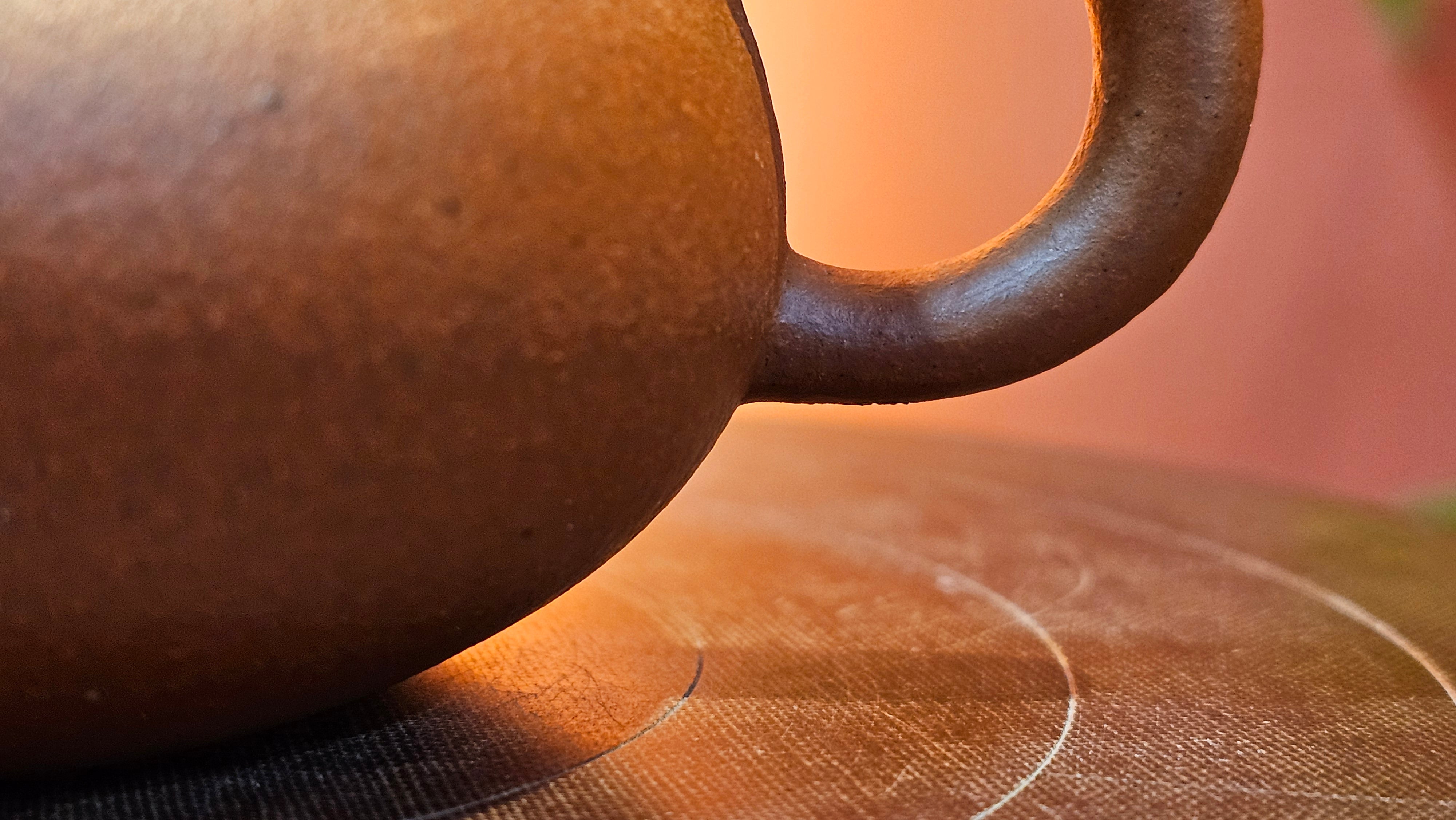 Rong Tian 容天, 141.1ml, rare Zhu Sha 朱砂 (highest granularity form of ZhuNi), by Craftsman Gu Xiao Ming 顾小明 ~ Congratulations to Ms M.L.! 0102hrs 12th August 2025, Phoenix! AZ.