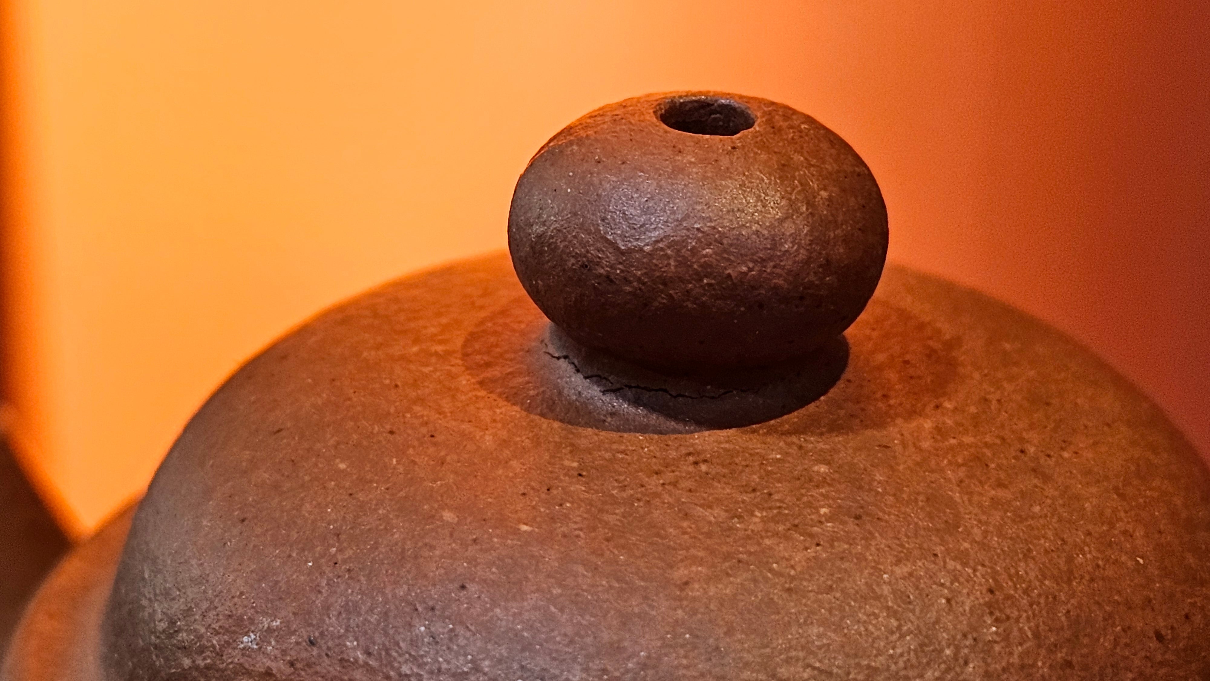 Rong Tian 容天, 141.1ml, rare Zhu Sha 朱砂 (highest granularity form of ZhuNi), by Craftsman Gu Xiao Ming 顾小明 ~ Congratulations to Ms M.L.! 0102hrs 12th August 2025, Phoenix! AZ.