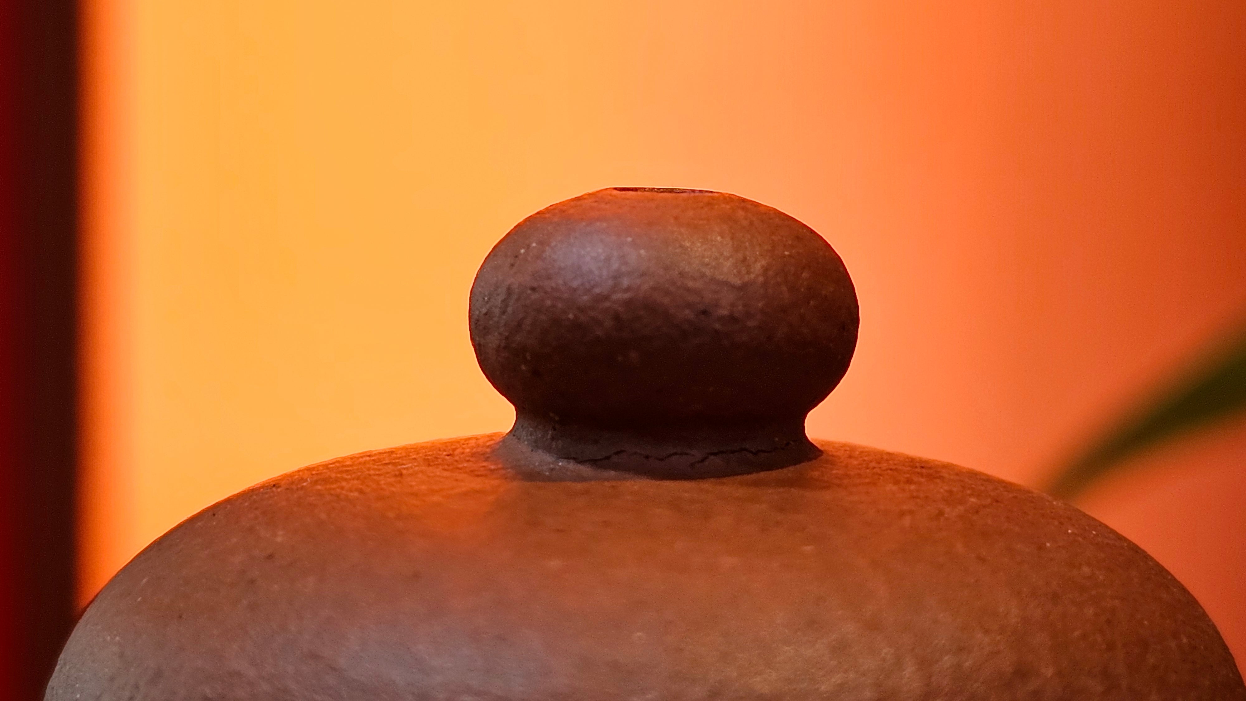 Rong Tian 容天, 141.1ml, rare Zhu Sha 朱砂 (highest granularity form of ZhuNi), by Craftsman Gu Xiao Ming 顾小明 ~ Congratulations to Ms M.L.! 0102hrs 12th August 2025, Phoenix! AZ.