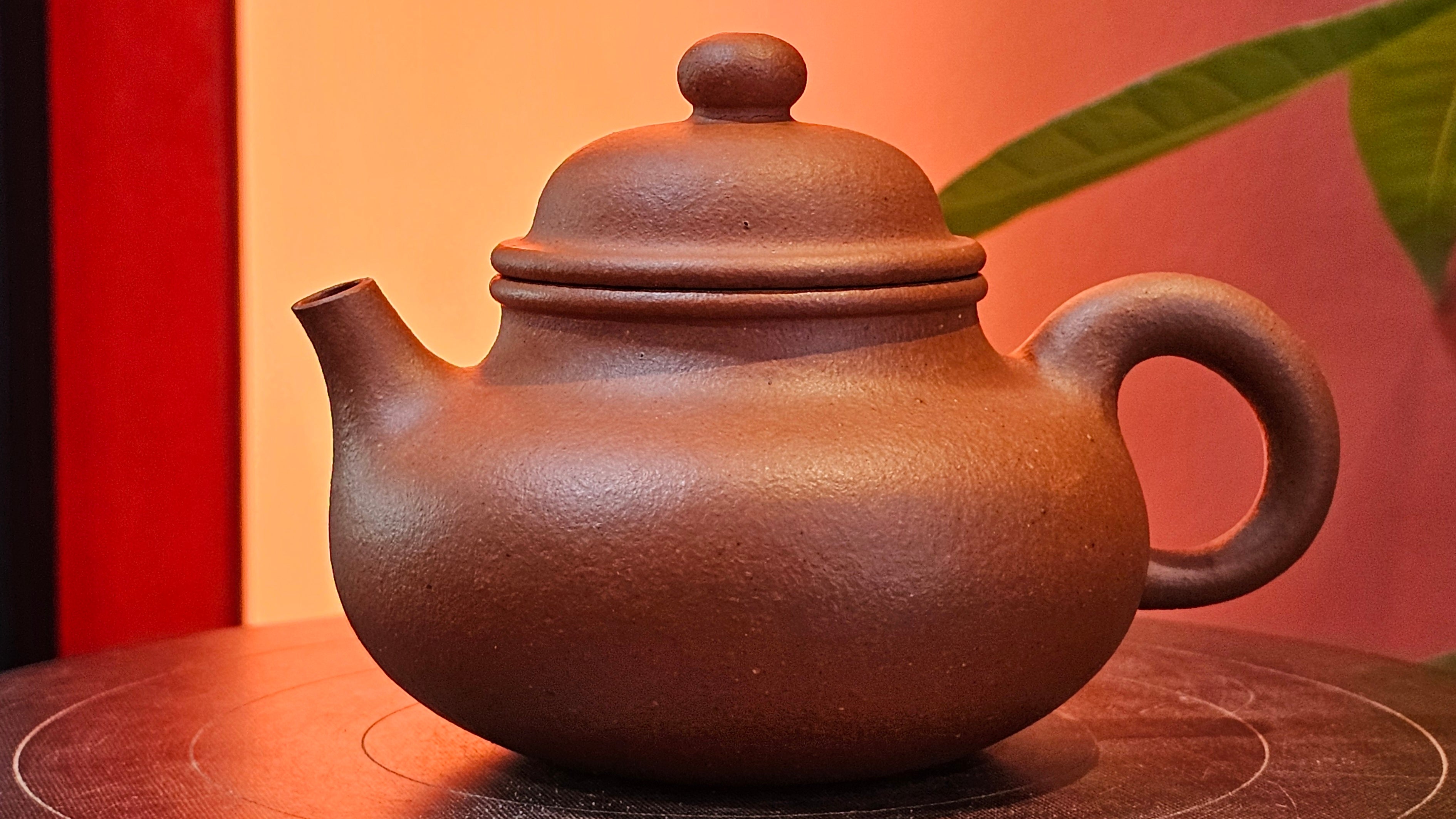 Rong Tian 容天, 141.1ml, rare Zhu Sha 朱砂 (highest granularity form of ZhuNi), by Craftsman Gu Xiao Ming 顾小明 ~ Congratulations to Ms M.L.! 0102hrs 12th August 2025, Phoenix! AZ.