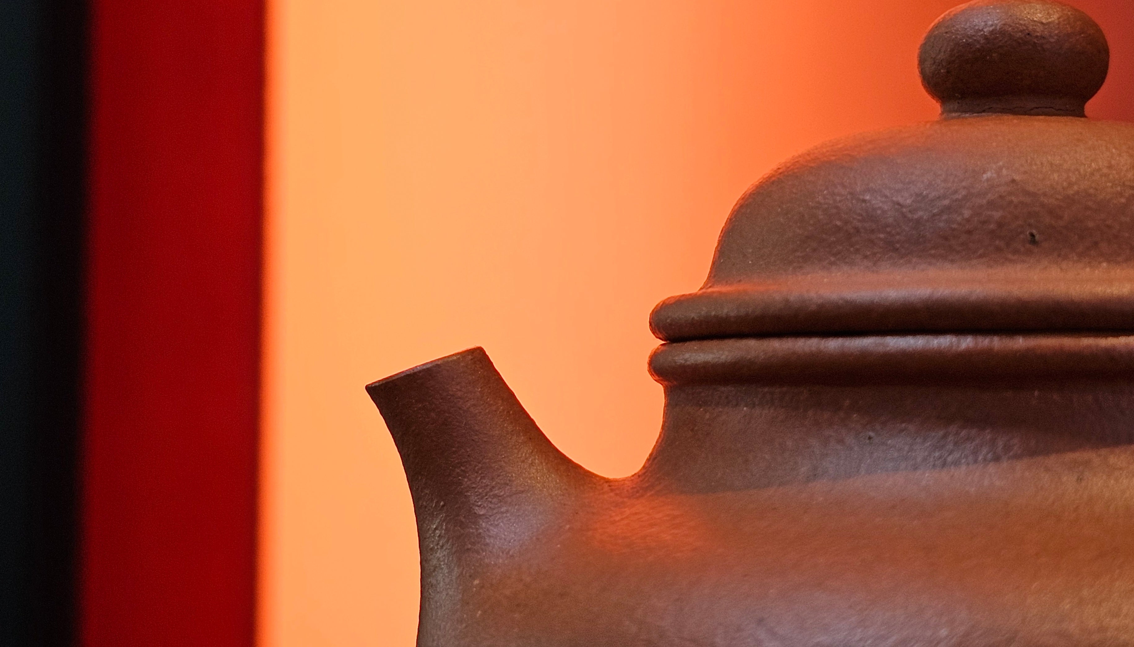 Rong Tian 容天, 141.1ml, rare Zhu Sha 朱砂 (highest granularity form of ZhuNi), by Craftsman Gu Xiao Ming 顾小明 ~ Congratulations to Ms M.L.! 0102hrs 12th August 2025, Phoenix! AZ.