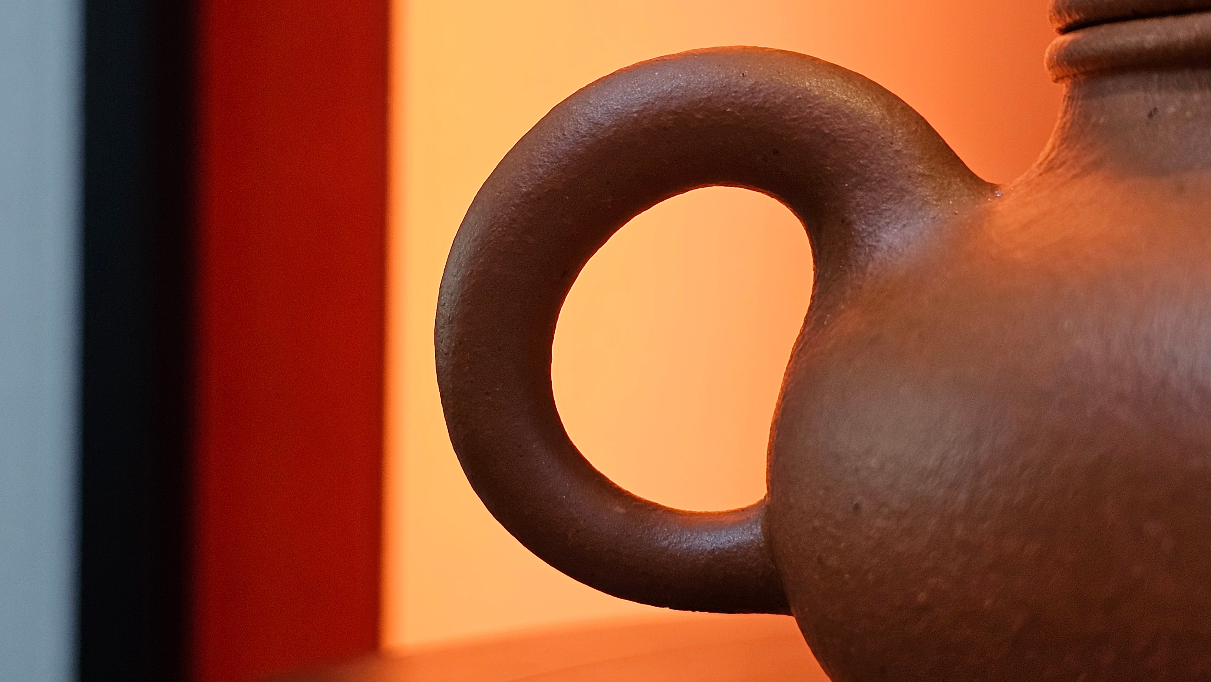 Rong Tian 容天, 141.1ml, rare Zhu Sha 朱砂 (highest granularity form of ZhuNi), by Craftsman Gu Xiao Ming 顾小明 ~ Congratulations to Ms M.L.! 0102hrs 12th August 2025, Phoenix! AZ.