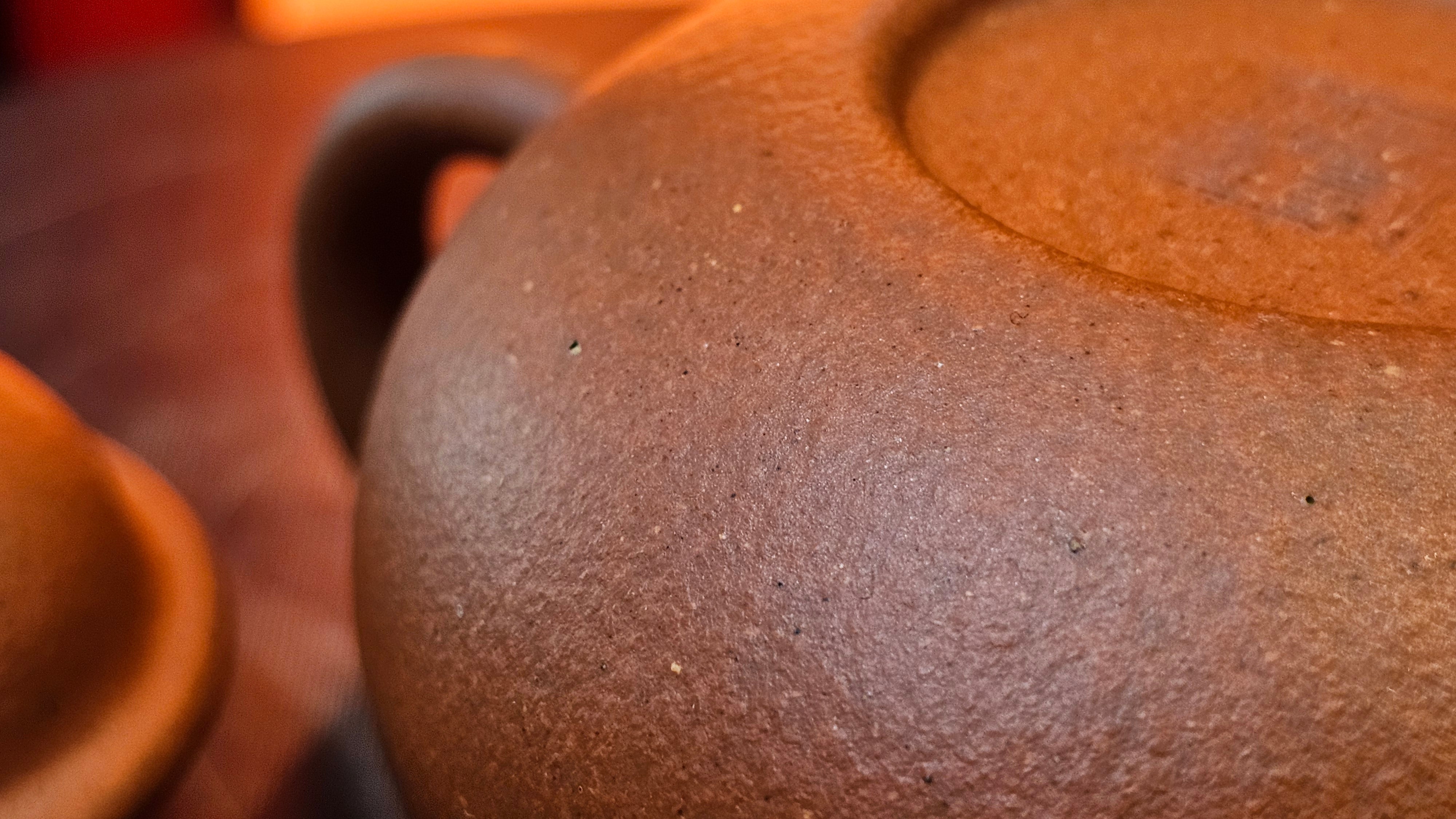 Rong Tian 容天, 141.1ml, rare Zhu Sha 朱砂 (highest granularity form of ZhuNi), by Craftsman Gu Xiao Ming 顾小明 ~ Congratulations to Ms M.L.! 0102hrs 12th August 2025, Phoenix! AZ.