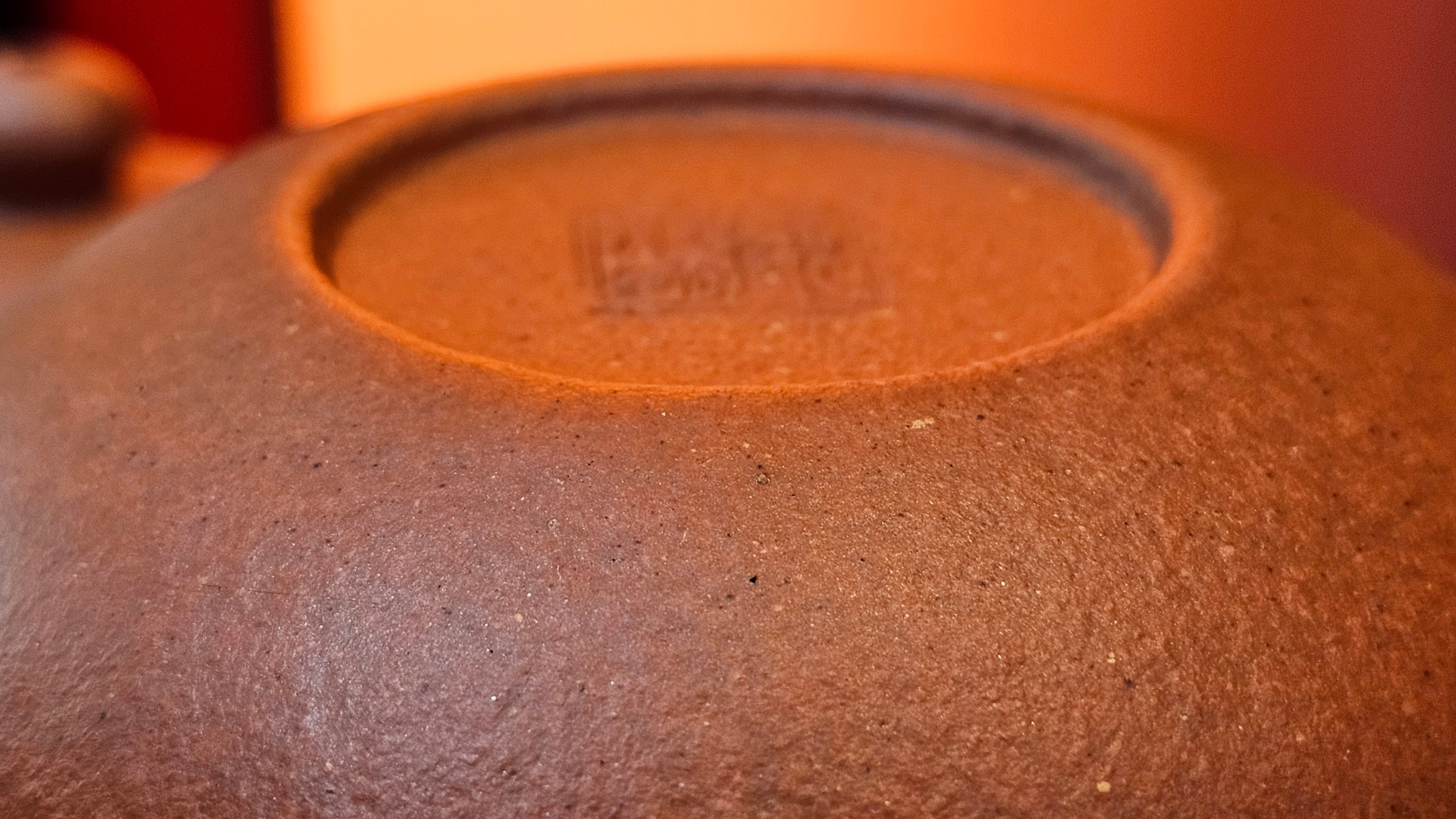 Rong Tian 容天, 141.1ml, rare Zhu Sha 朱砂 (highest granularity form of ZhuNi), by Craftsman Gu Xiao Ming 顾小明 ~ Congratulations to Ms M.L.! 0102hrs 12th August 2025, Phoenix! AZ.