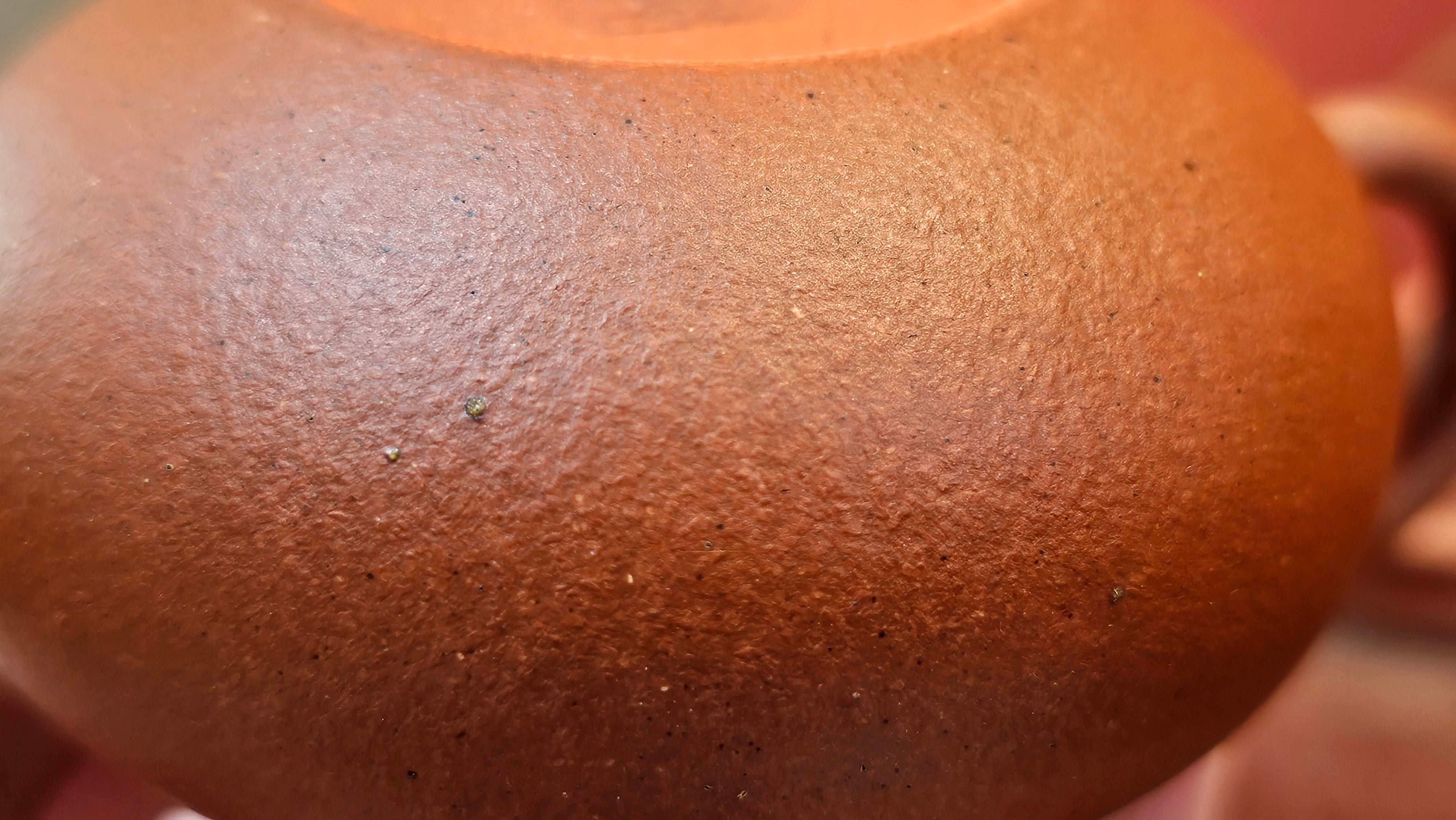 Rong Tian 容天, 141.1ml, rare Zhu Sha 朱砂 (highest granularity form of ZhuNi), by Craftsman Gu Xiao Ming 顾小明 ~ Congratulations to Ms M.L.! 0102hrs 12th August 2025, Phoenix! AZ.