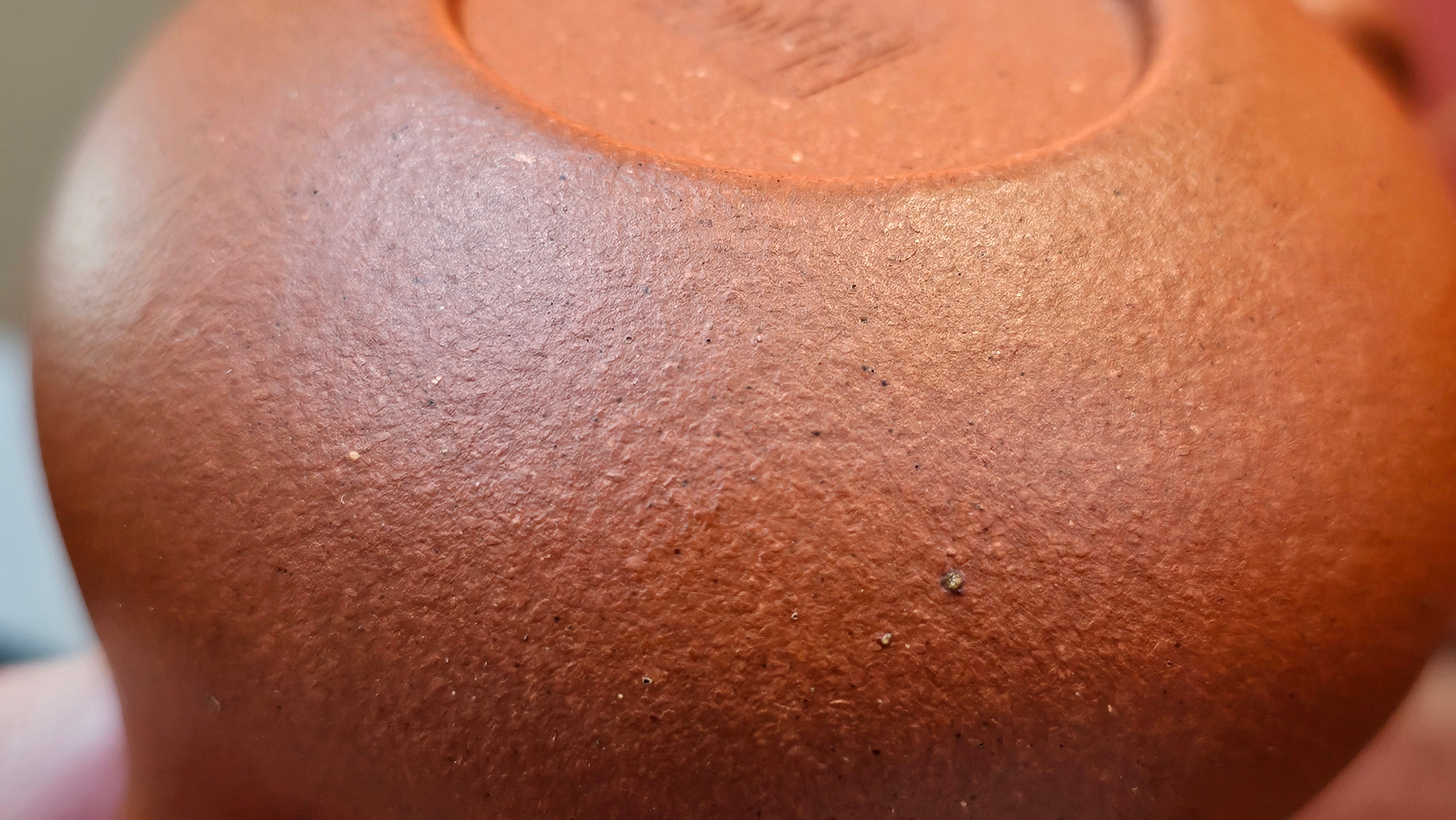 Rong Tian 容天, 141.1ml, rare Zhu Sha 朱砂 (highest granularity form of ZhuNi), by Craftsman Gu Xiao Ming 顾小明 ~ Congratulations to Ms M.L.! 0102hrs 12th August 2025, Phoenix! AZ.