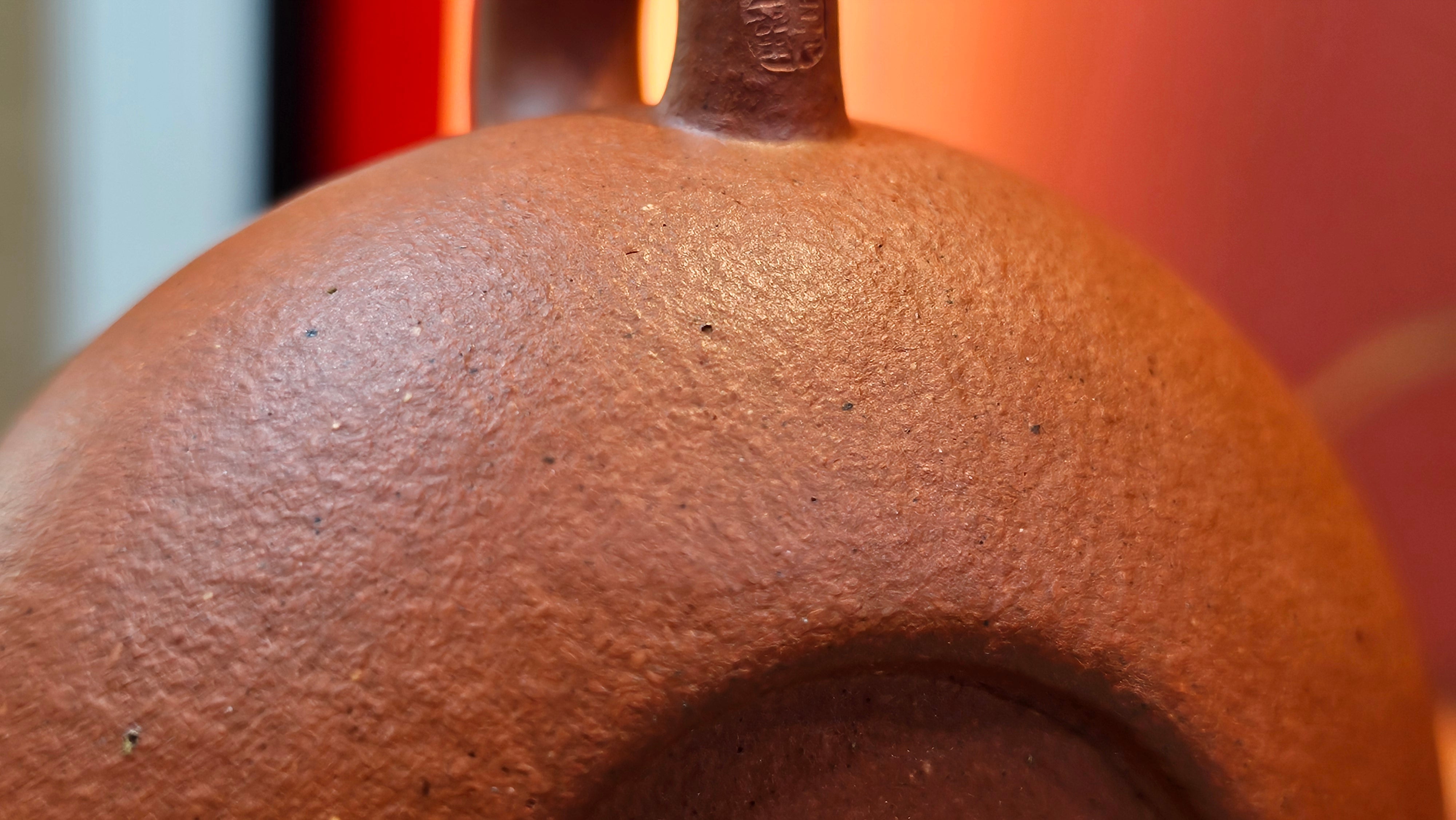 Rong Tian 容天, 141.1ml, rare Zhu Sha 朱砂 (highest granularity form of ZhuNi), by Craftsman Gu Xiao Ming 顾小明 ~ Congratulations to Ms M.L.! 0102hrs 12th August 2025, Phoenix! AZ.