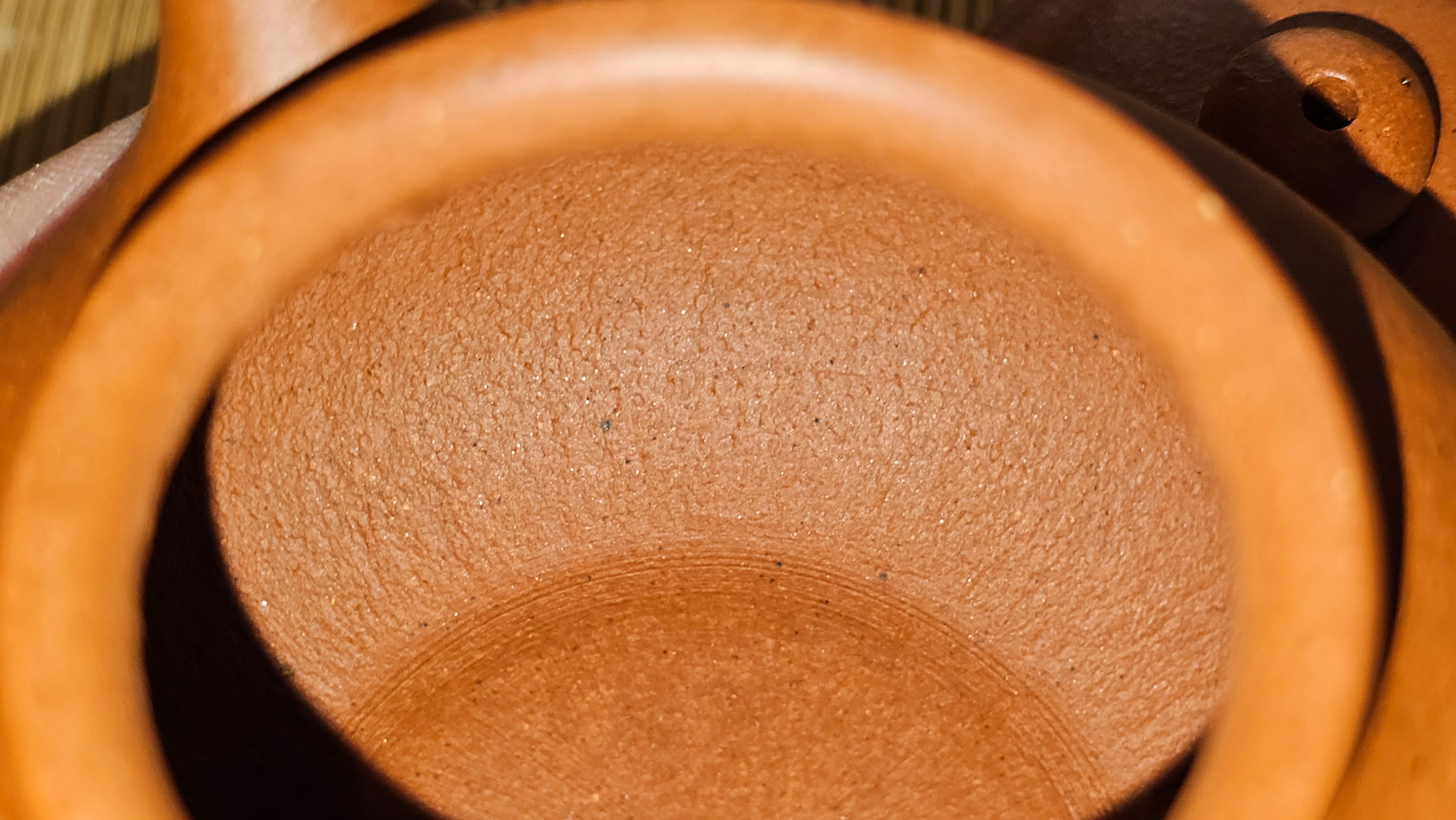 Rong Tian 容天, 141.1ml, rare Zhu Sha 朱砂 (highest granularity form of ZhuNi), by Craftsman Gu Xiao Ming 顾小明 ~ Congratulations to Ms M.L.! 0102hrs 12th August 2025, Phoenix! AZ.