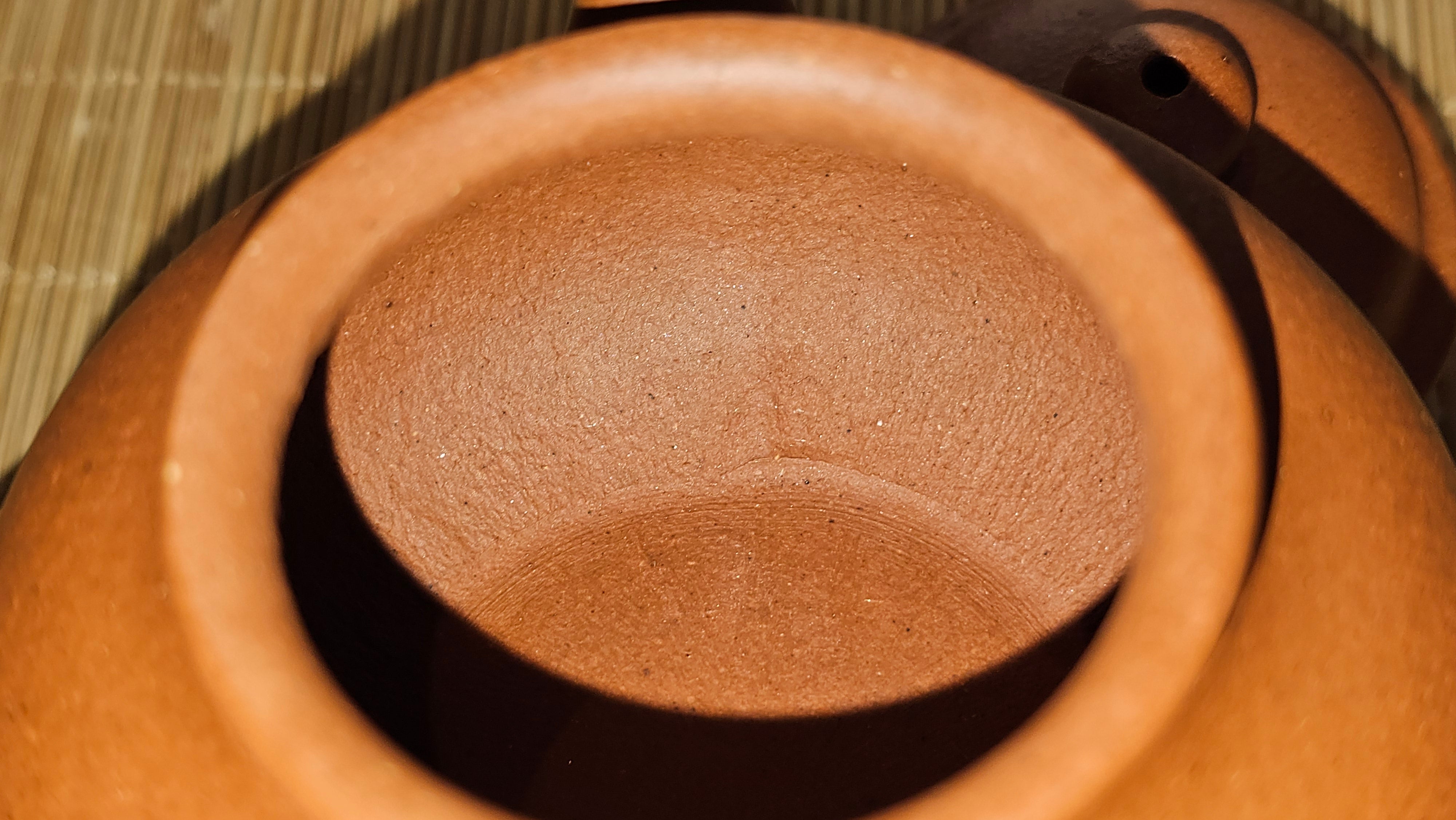 Rong Tian 容天, 141.1ml, rare Zhu Sha 朱砂 (highest granularity form of ZhuNi), by Craftsman Gu Xiao Ming 顾小明 ~ Congratulations to Ms M.L.! 0102hrs 12th August 2025, Phoenix! AZ.