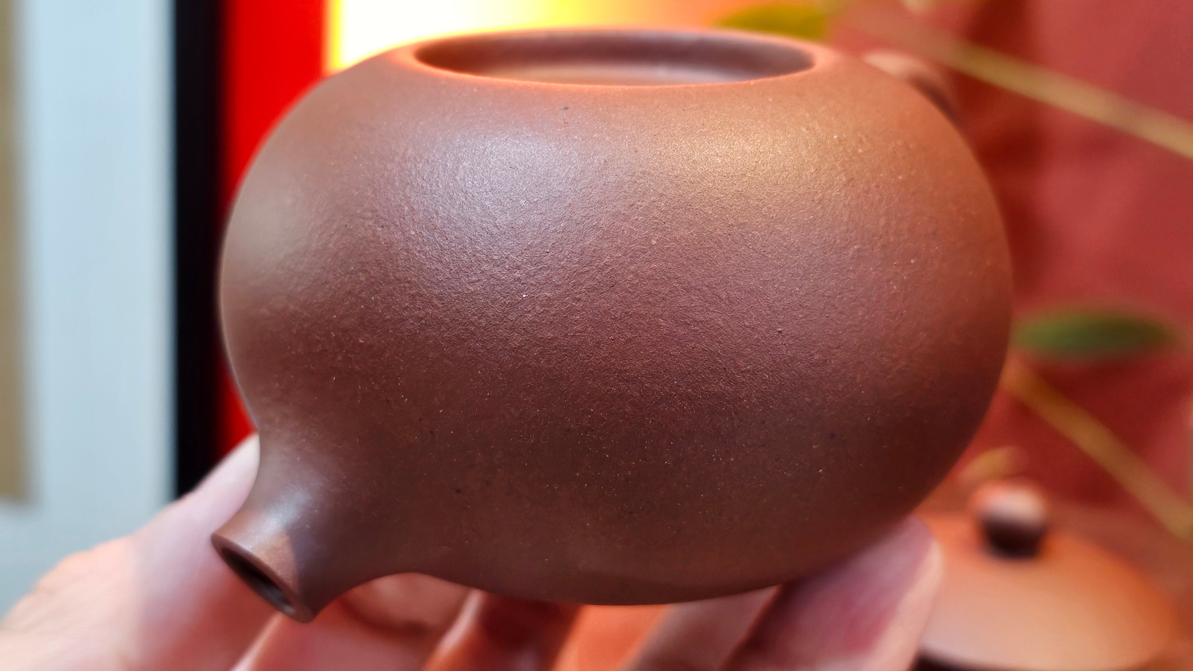 Xi Shi 西施, 144.3ml, Di Cao Qing Zi Ni 底槽青紫泥, by Craftsman Gu Xiao Ming 顾小明 ~ Congratulations to Mr S.K., 1429hrs!17th August 2025, Lymington, U.K.🇬🇧!