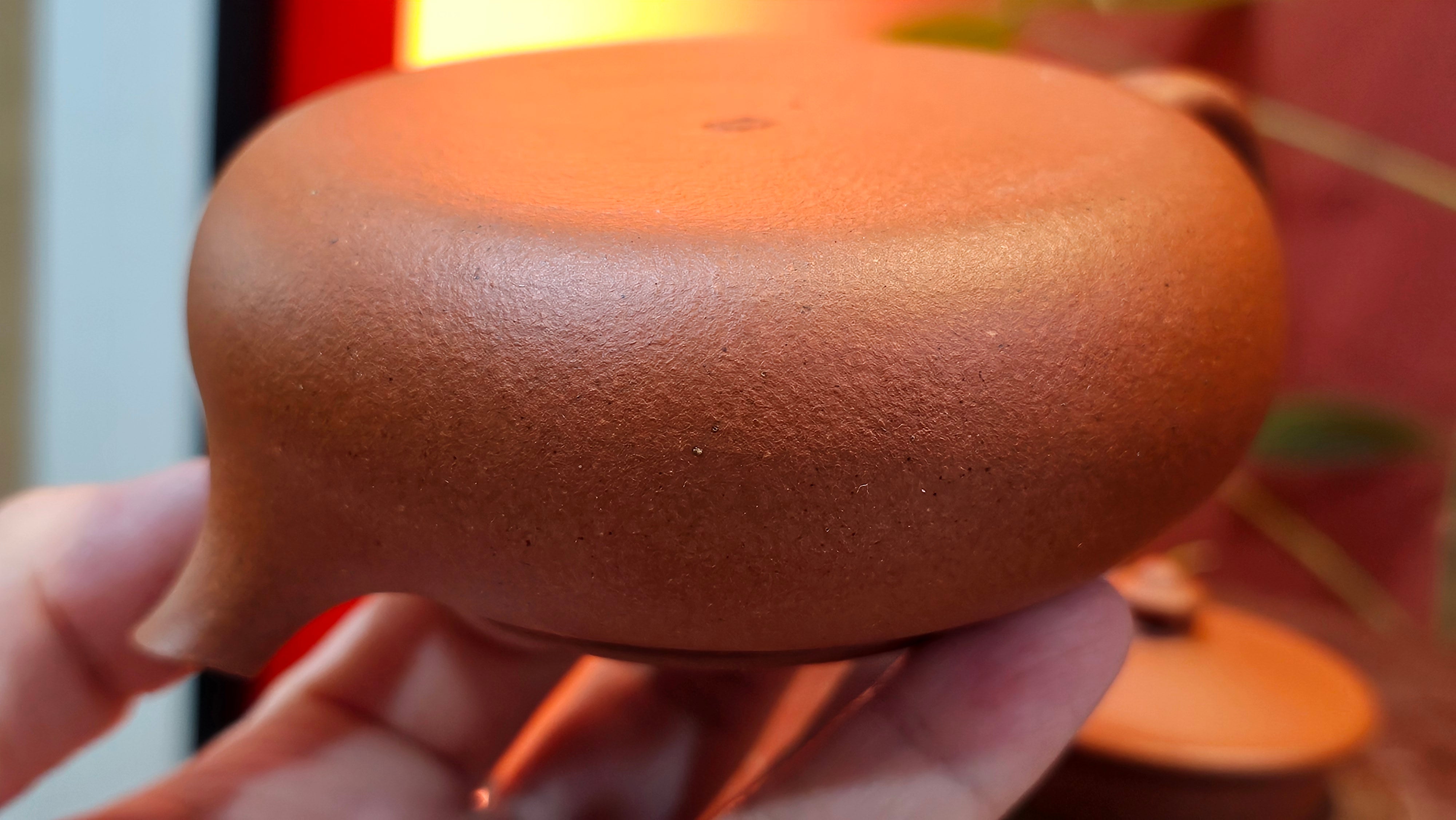 Han Jiang 寒江, 202.3ml, rare Zhu Sha 朱砂 (highest granularity form of ZhuNi), by Craftsman Gu Xiao Ming 顾小明 ~!Congratulations to Ms J.C., 1109hrs 12th August 2025, Los Angeles, CA!