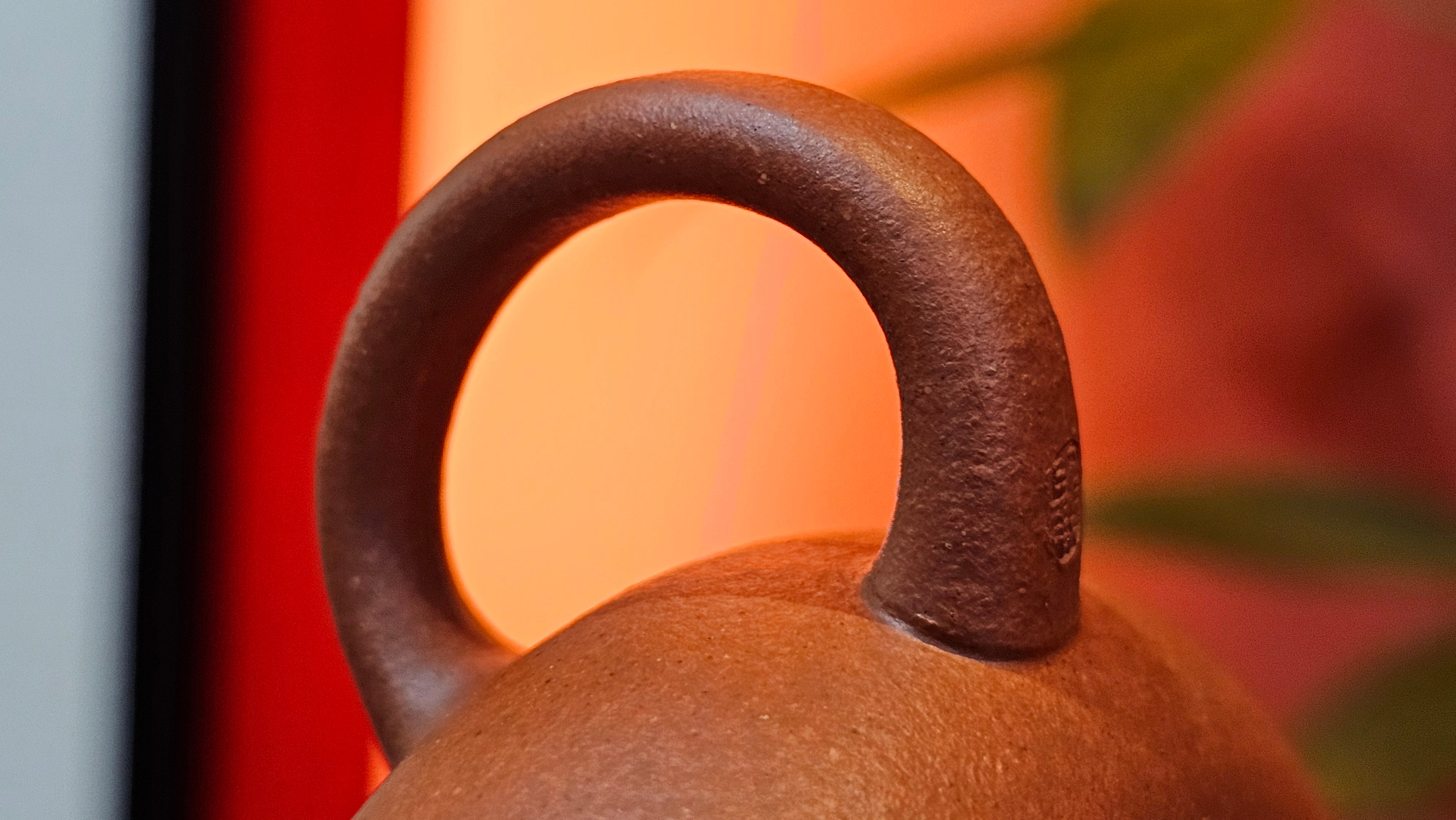 Han Jiang 寒江, 202.3ml, rare Zhu Sha 朱砂 (highest granularity form of ZhuNi), by Craftsman Gu Xiao Ming 顾小明 ~!Congratulations to Ms J.C., 1109hrs 12th August 2025, Los Angeles, CA!