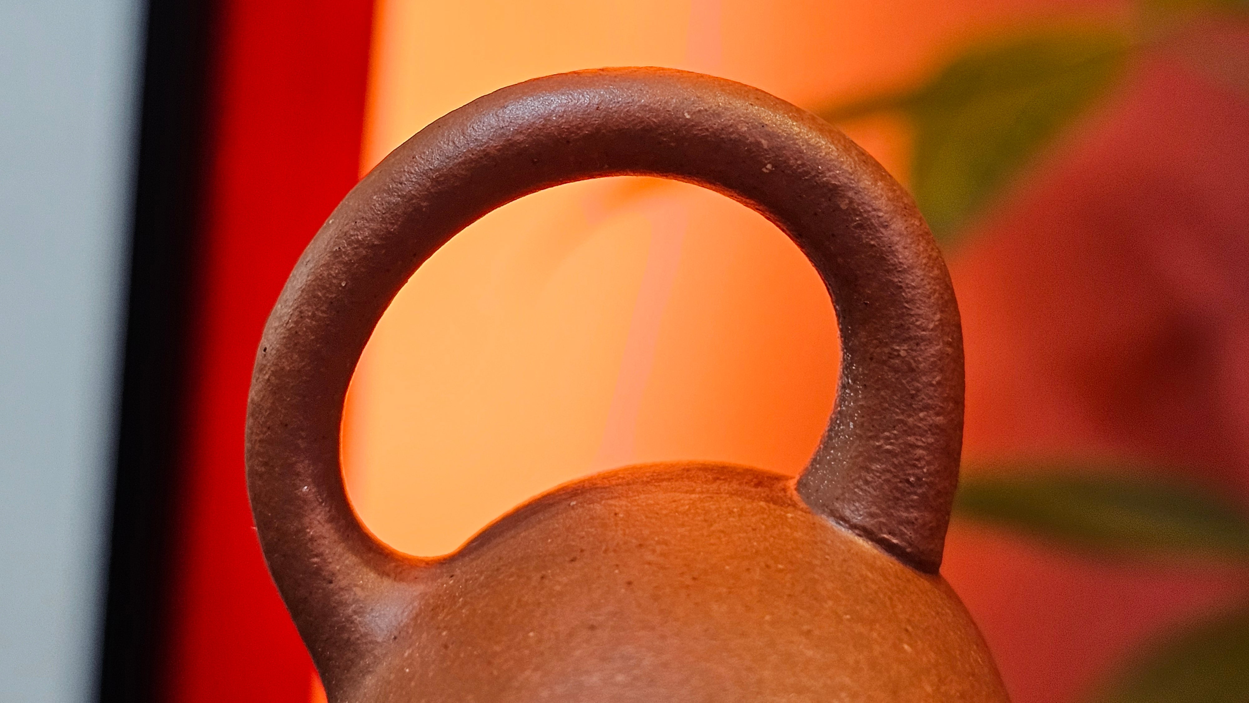 Han Jiang 寒江, 202.3ml, rare Zhu Sha 朱砂 (highest granularity form of ZhuNi), by Craftsman Gu Xiao Ming 顾小明 ~!Congratulations to Ms J.C., 1109hrs 12th August 2025, Los Angeles, CA!