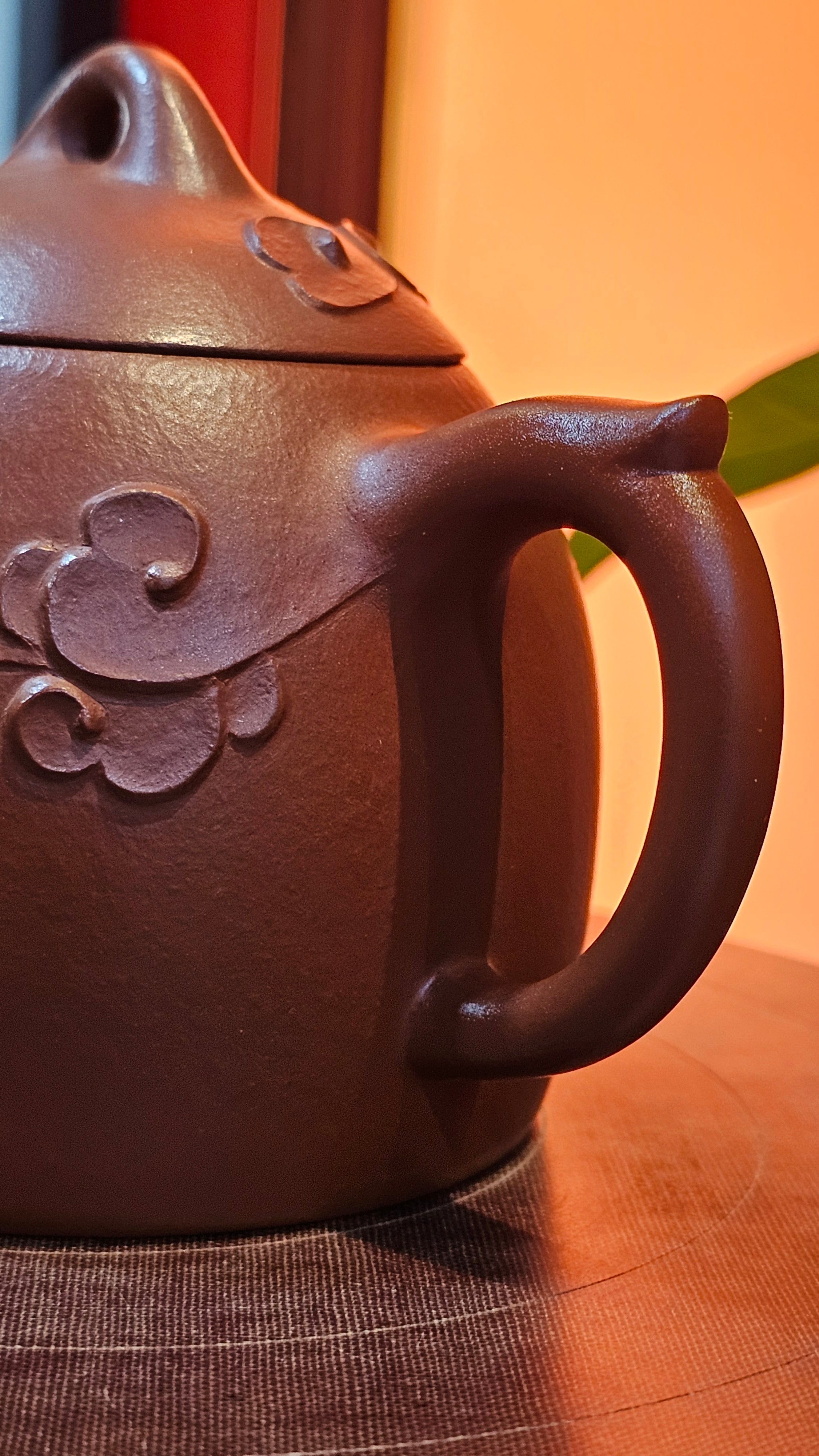 Qin Quan 秦权, with Oriental Clouds Embellishments 云朵贴花工艺, 191.6ml, Xiao Mei Yao Zhu Ni , by Craftsman Chen Yue Fei 陈跃飞 ~ Congratulations to!Ms J.C., 1109hrs 12th August 2025, Los Angeles, CA!