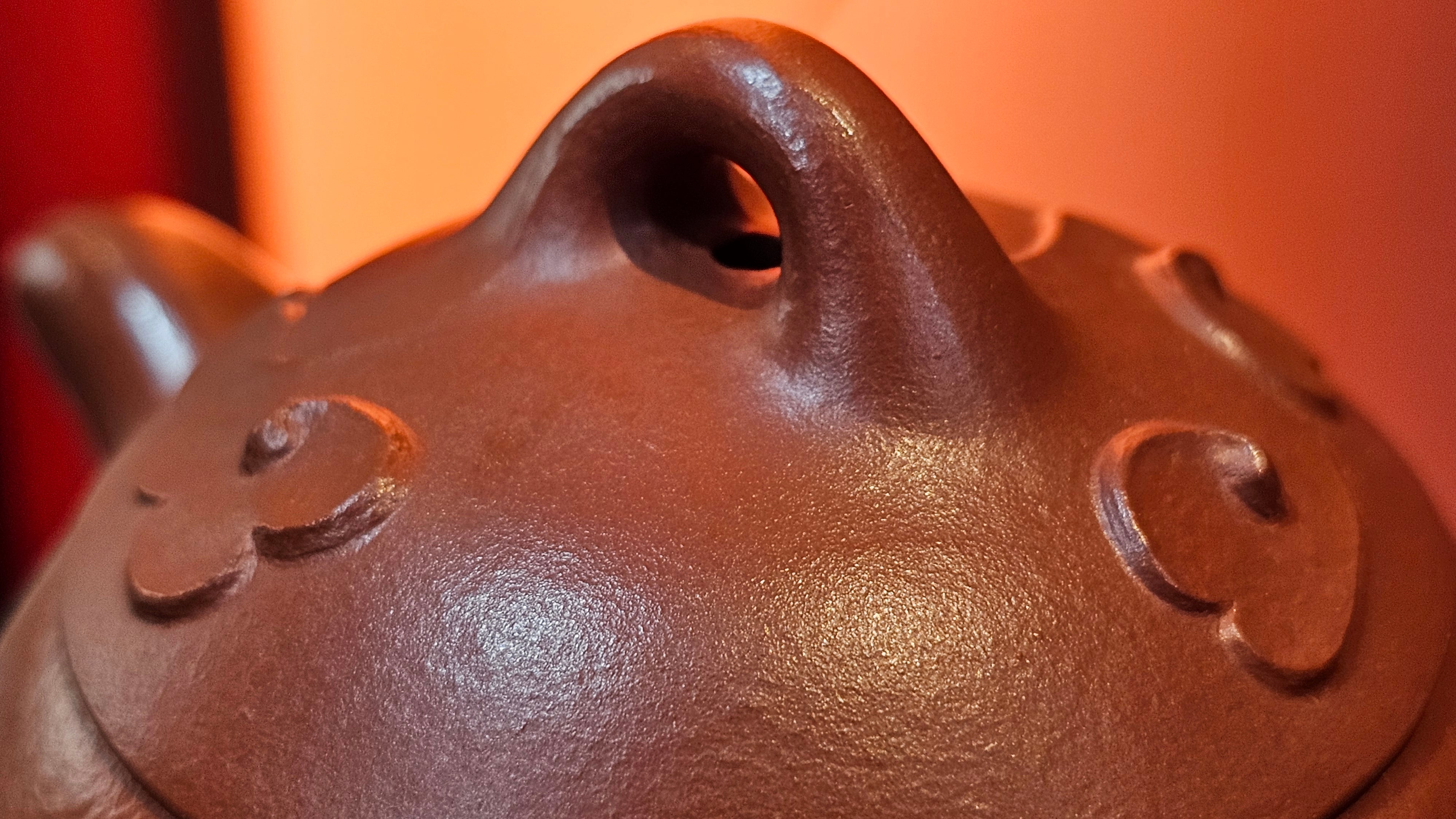 Qin Quan 秦权, with Oriental Clouds Embellishments 云朵贴花工艺, 191.6ml, Xiao Mei Yao Zhu Ni , by Craftsman Chen Yue Fei 陈跃飞 ~ Congratulations to!Ms J.C., 1109hrs 12th August 2025, Los Angeles, CA!