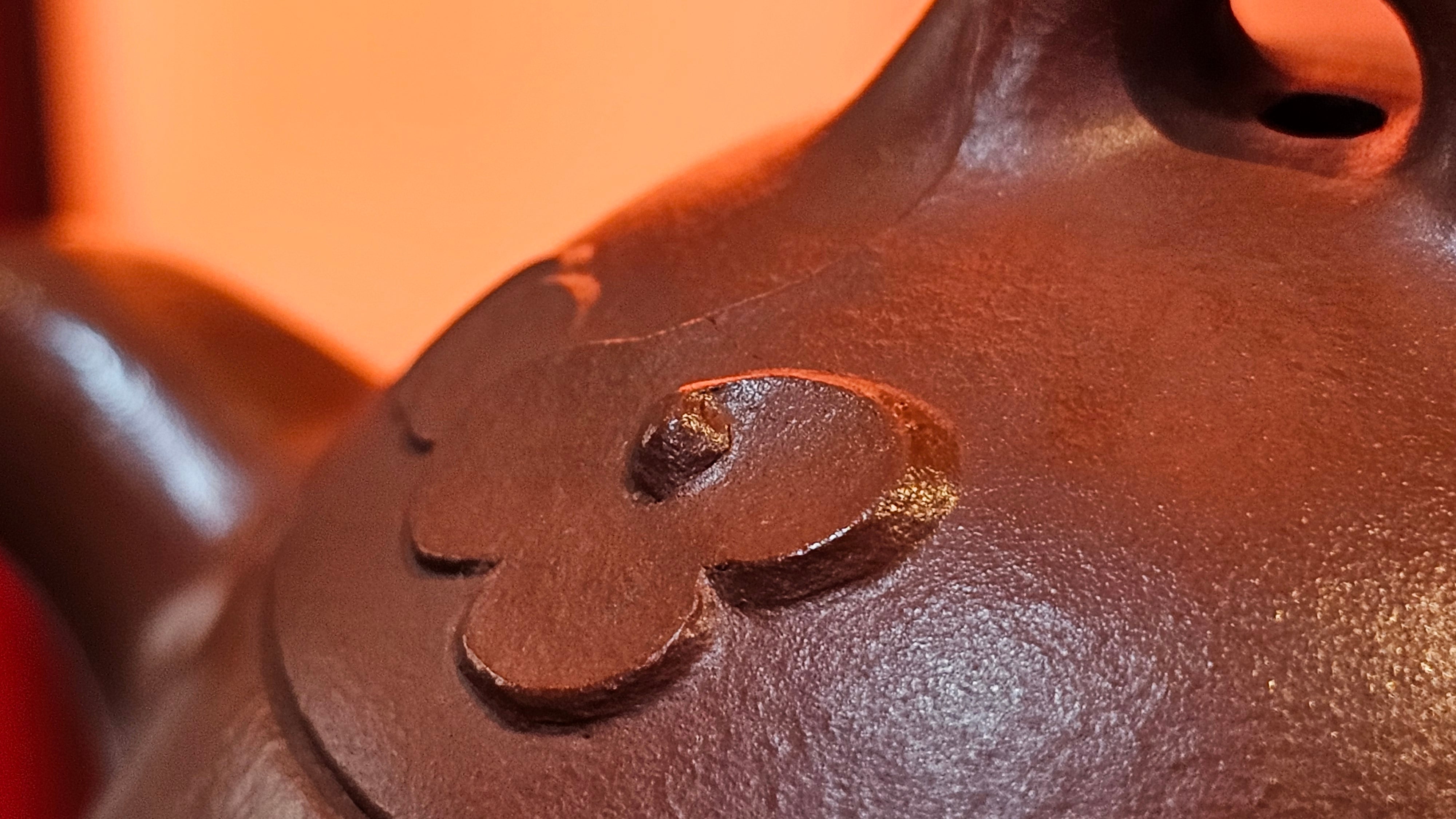 Qin Quan 秦权, with Oriental Clouds Embellishments 云朵贴花工艺, 191.6ml, Xiao Mei Yao Zhu Ni , by Craftsman Chen Yue Fei 陈跃飞 ~ Congratulations to!Ms J.C., 1109hrs 12th August 2025, Los Angeles, CA!