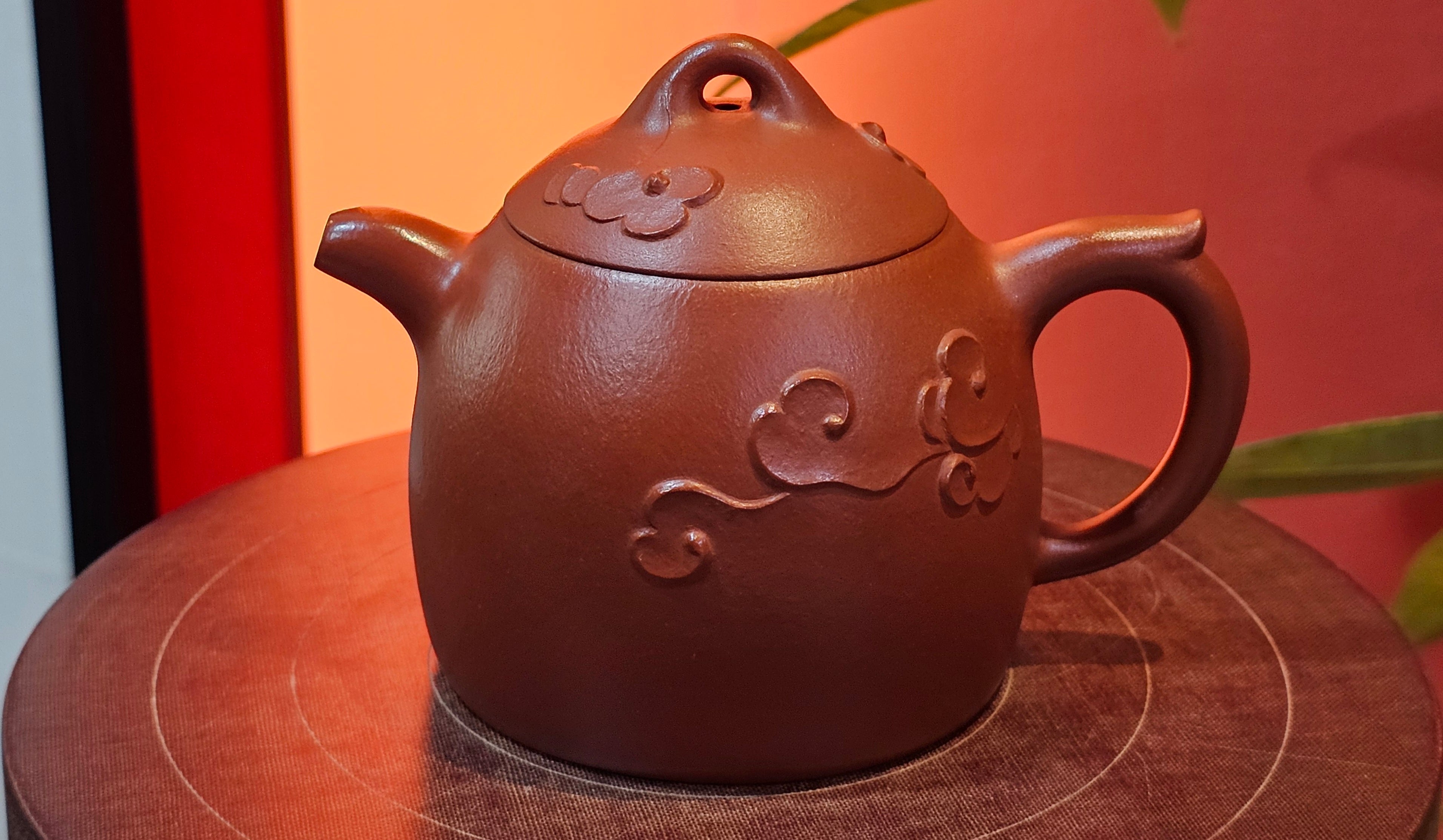 Qin Quan 秦权, with Oriental Clouds Embellishments 云朵贴花工艺, 191.6ml, Xiao Mei Yao Zhu Ni , by Craftsman Chen Yue Fei 陈跃飞 ~ Congratulations to!Ms J.C., 1109hrs 12th August 2025, Los Angeles, CA!