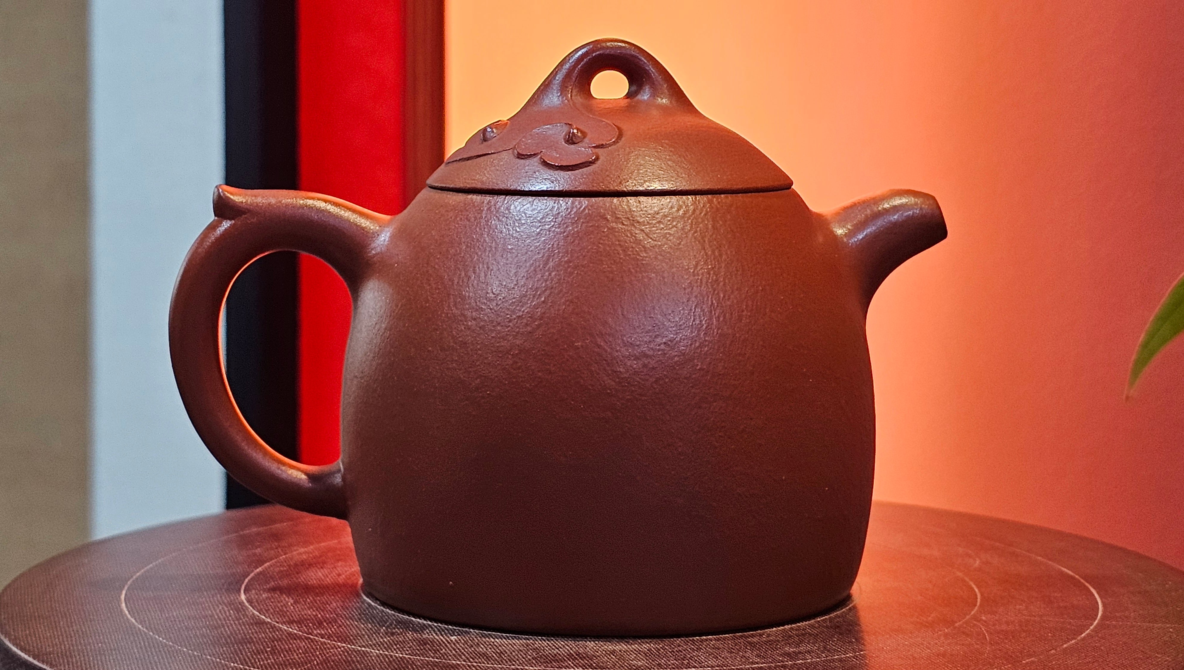 Qin Quan 秦权, with Oriental Clouds Embellishments 云朵贴花工艺, 191.6ml, Xiao Mei Yao Zhu Ni , by Craftsman Chen Yue Fei 陈跃飞 ~ Congratulations to!Ms J.C., 1109hrs 12th August 2025, Los Angeles, CA!