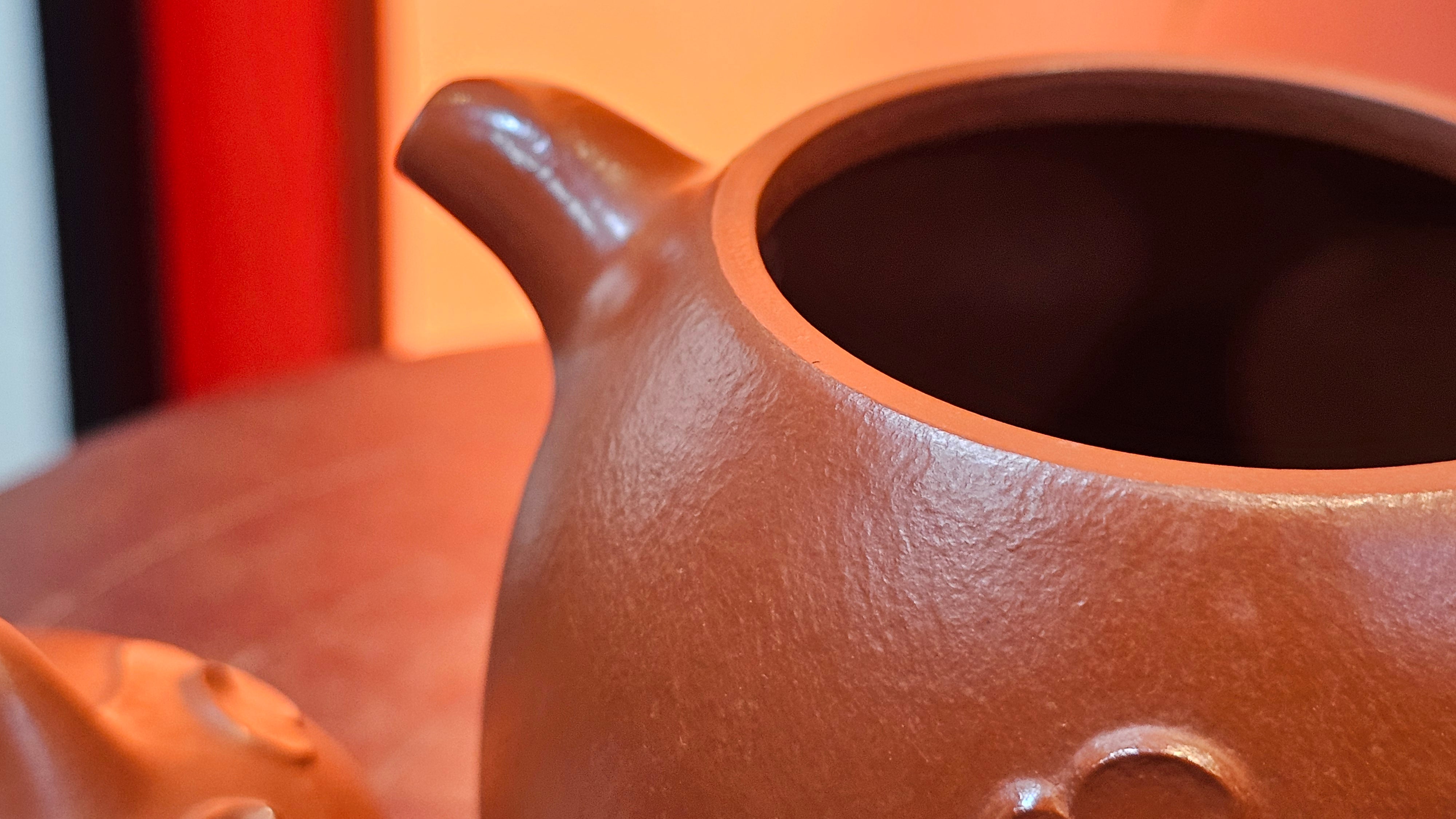 Qin Quan 秦权, with Oriental Clouds Embellishments 云朵贴花工艺, 191.6ml, Xiao Mei Yao Zhu Ni , by Craftsman Chen Yue Fei 陈跃飞 ~ Congratulations to!Ms J.C., 1109hrs 12th August 2025, Los Angeles, CA!