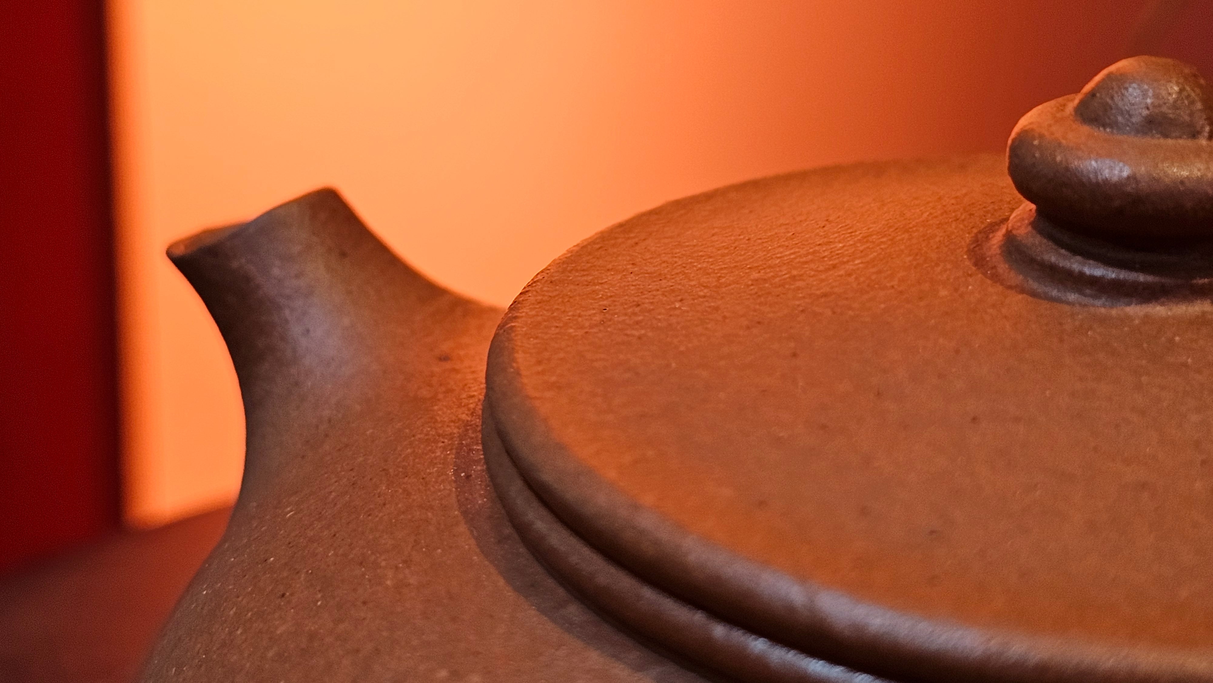 Han Jiang 寒江, 202.3ml, rare Zhu Sha 朱砂 (highest granularity form of ZhuNi), by Craftsman Gu Xiao Ming 顾小明 ~!Congratulations to Ms J.C., 1109hrs 12th August 2025, Los Angeles, CA!